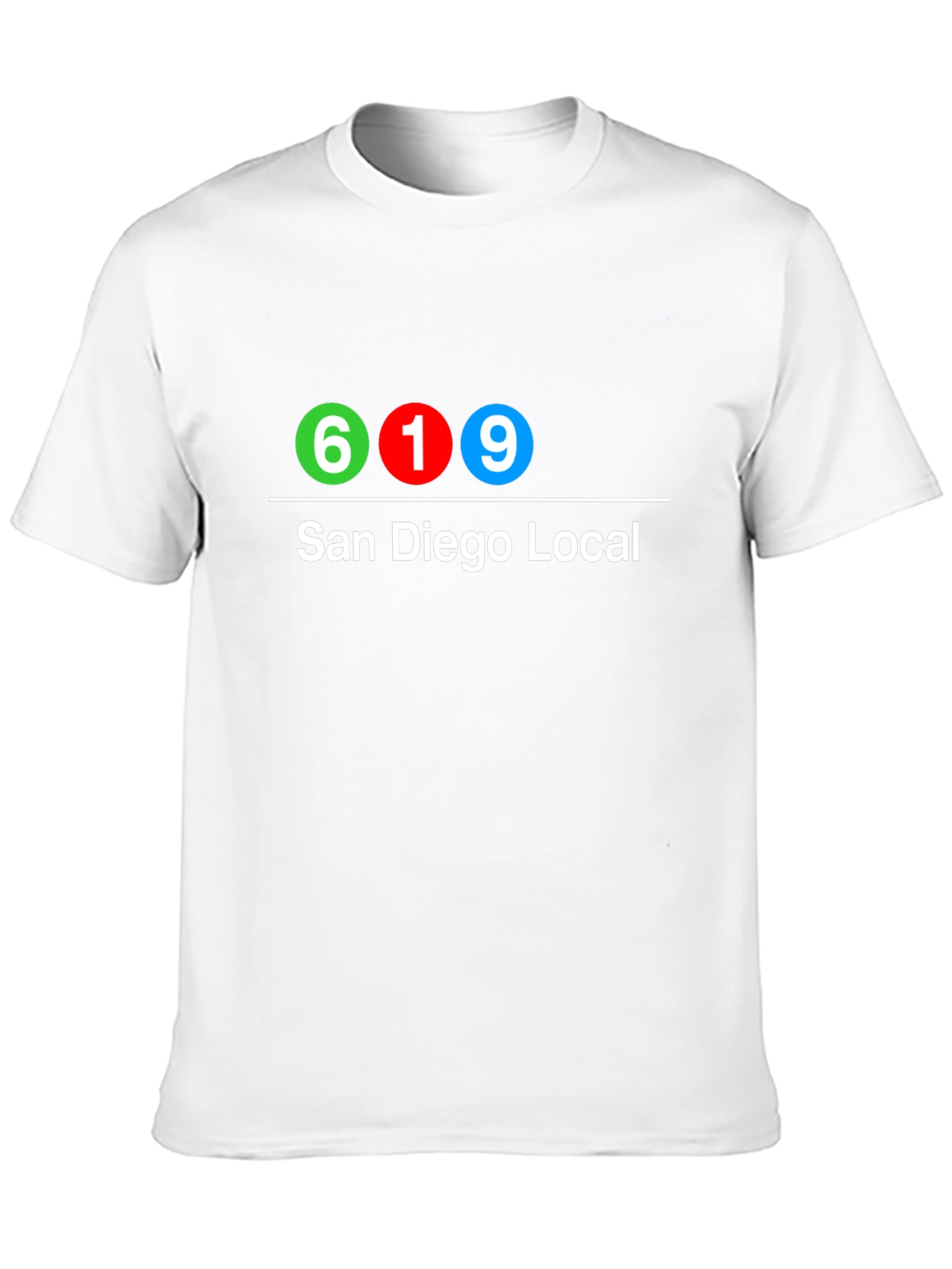 San Diego Local T-Shirt - 619 Area Code Pride