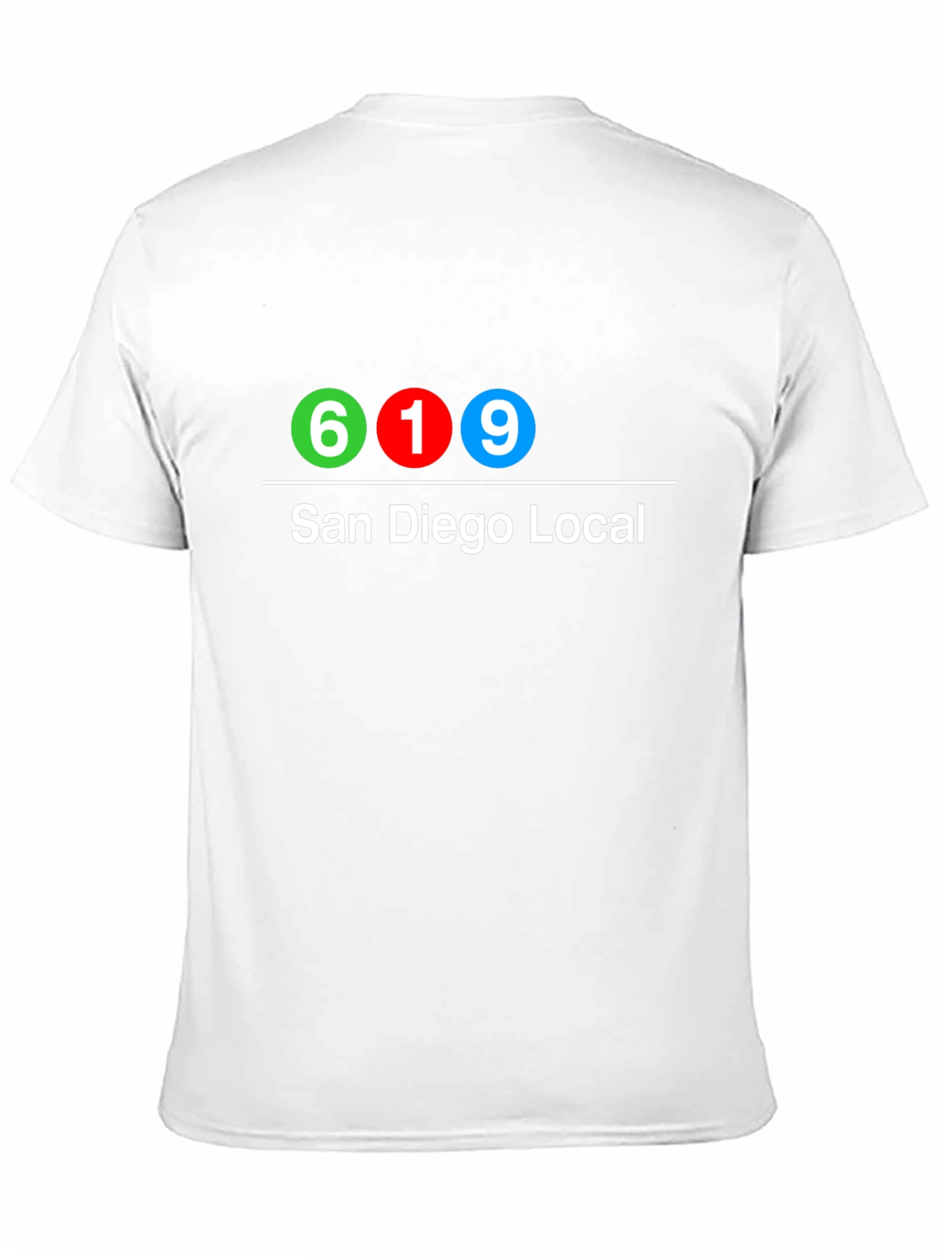 San Diego Local T-Shirt - 619 Area Code Pride