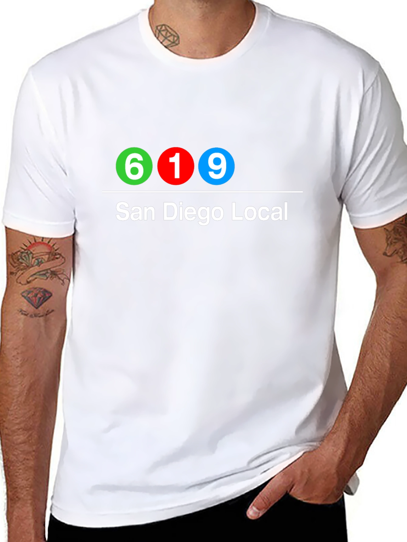 San Diego Local T-Shirt - 619 Area Code Pride