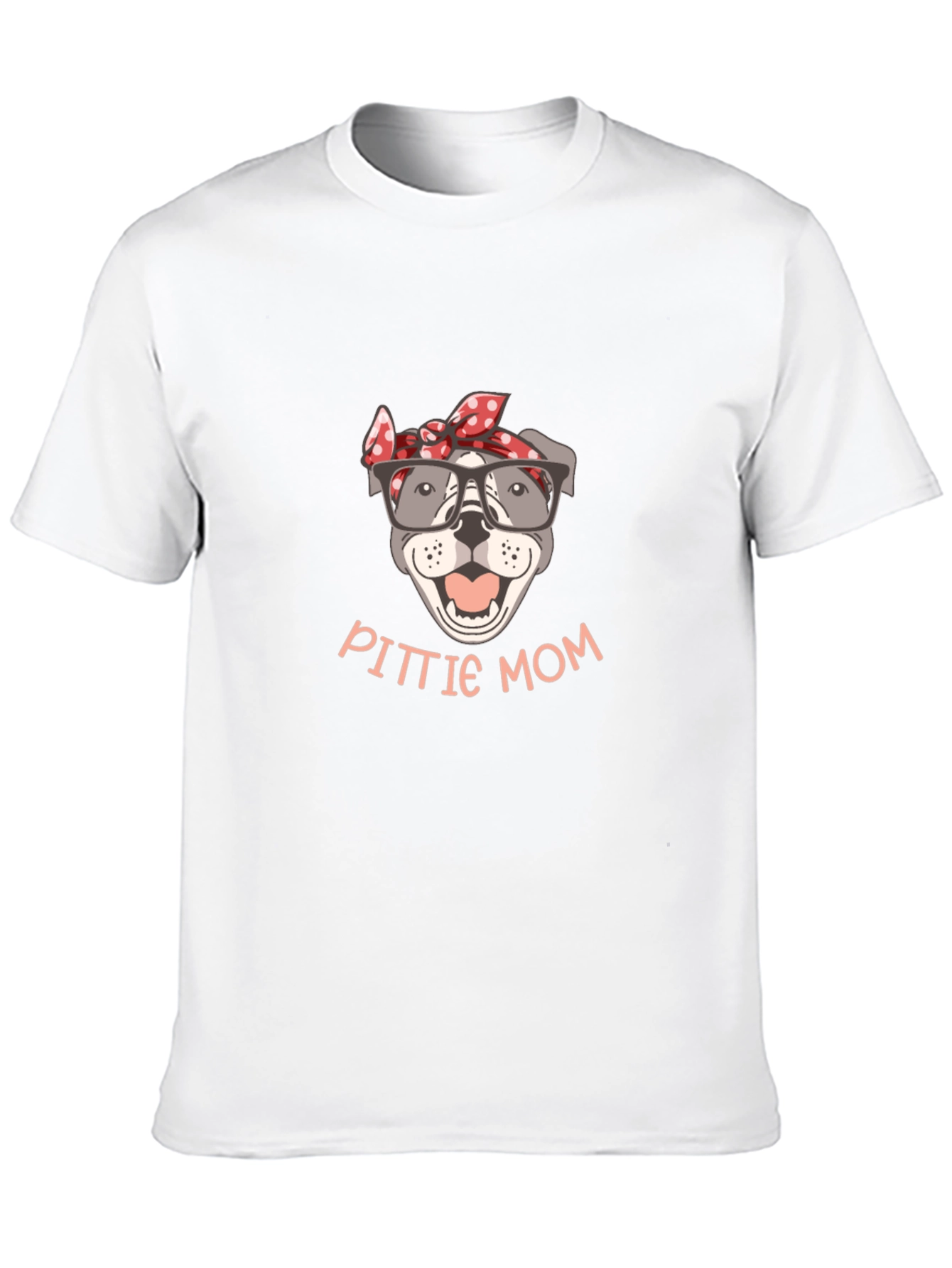 PITTIE MOM T-Shirt - Dog Lover Tee