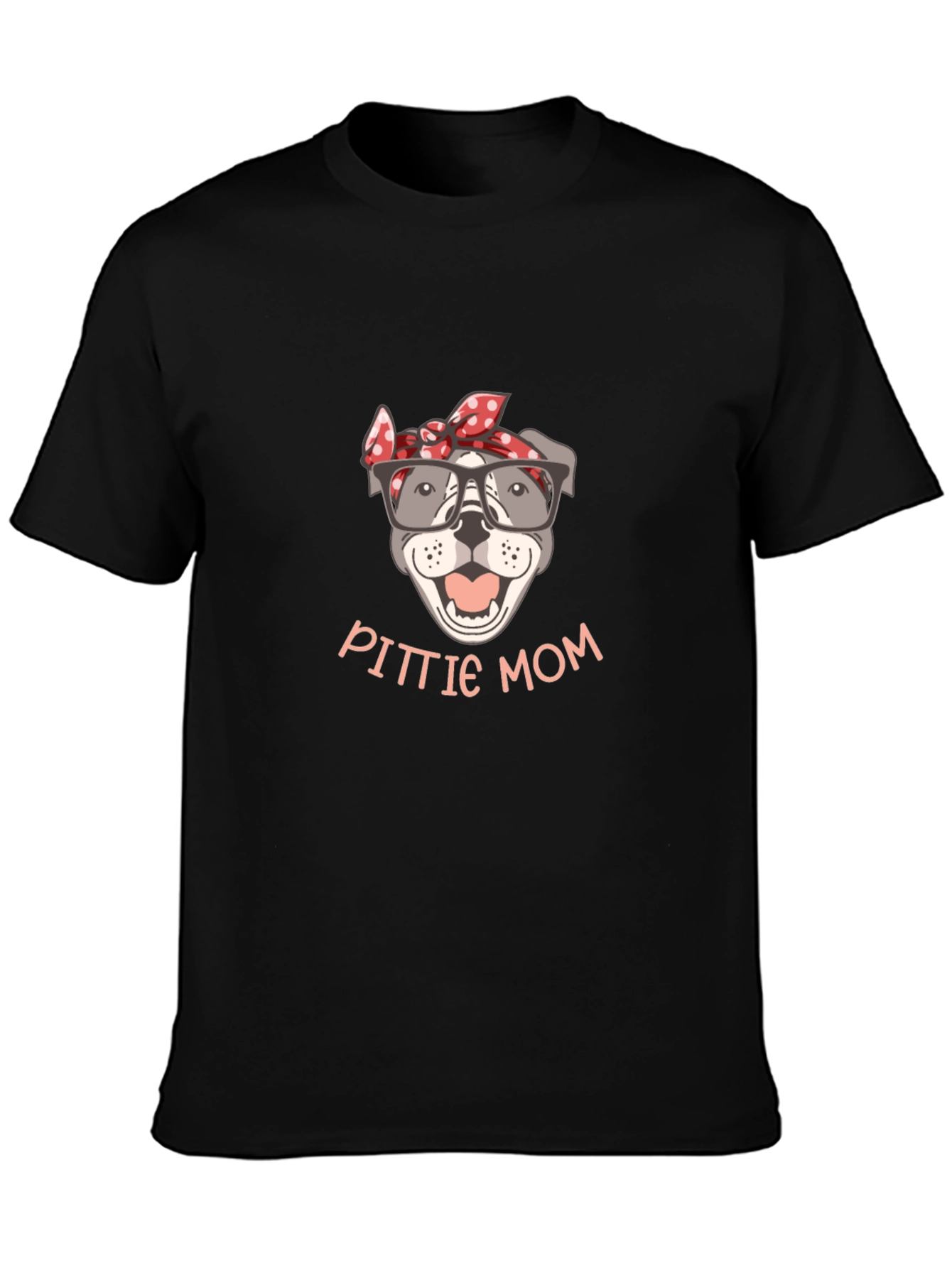 PITTIE MOM T-Shirt - Dog Lover Tee