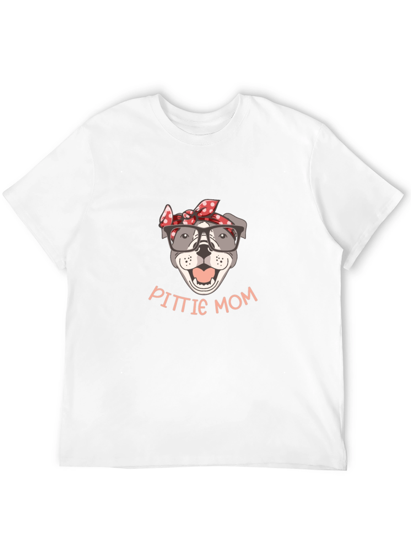 PITTIE MOM T-Shirt - Dog Lover Tee