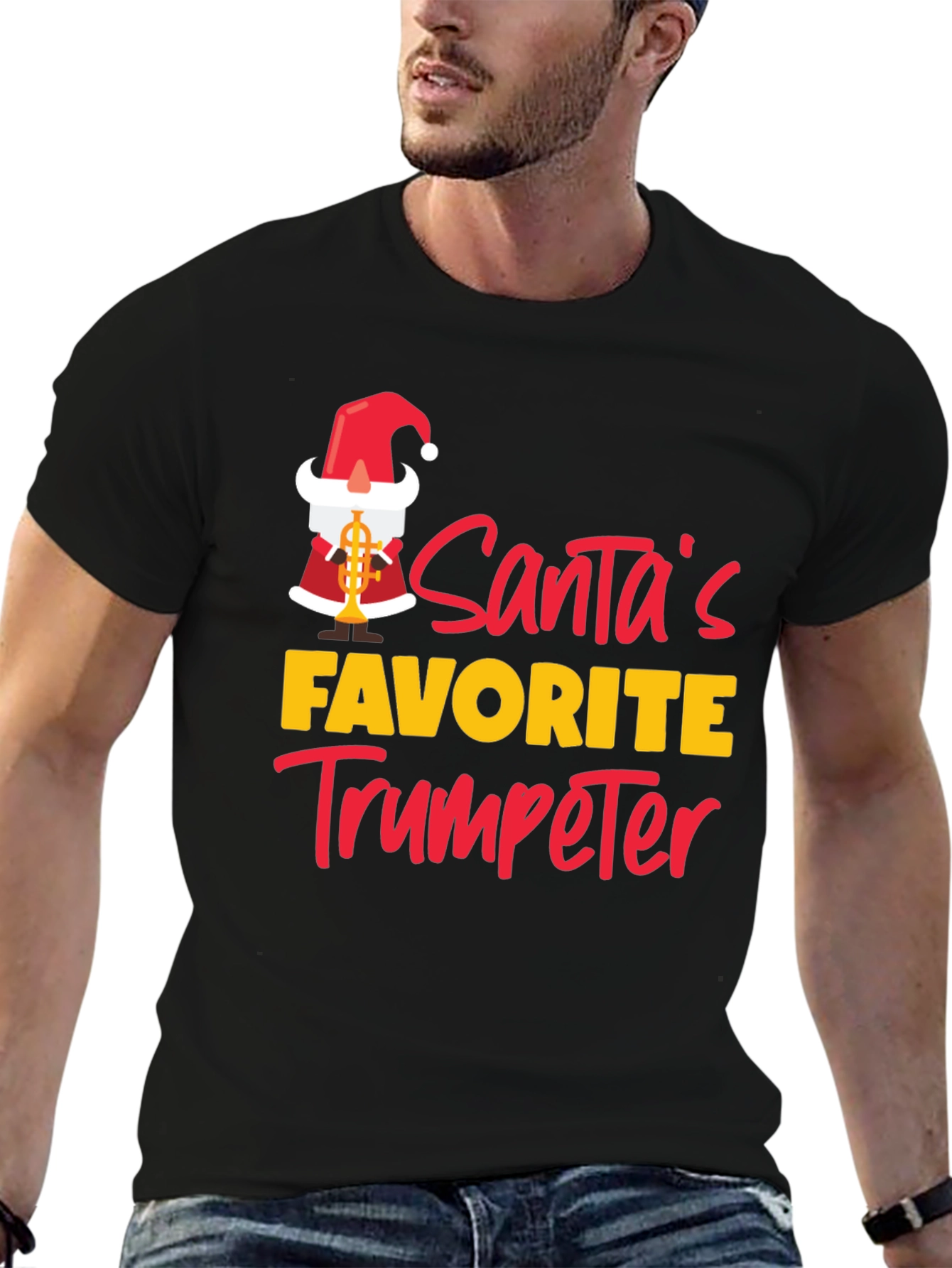 Santas Favorite Trumpeter T-Shirt