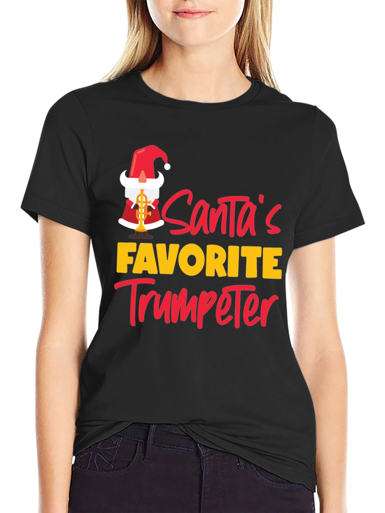 Santas Favorite Trumpeter T-Shirt