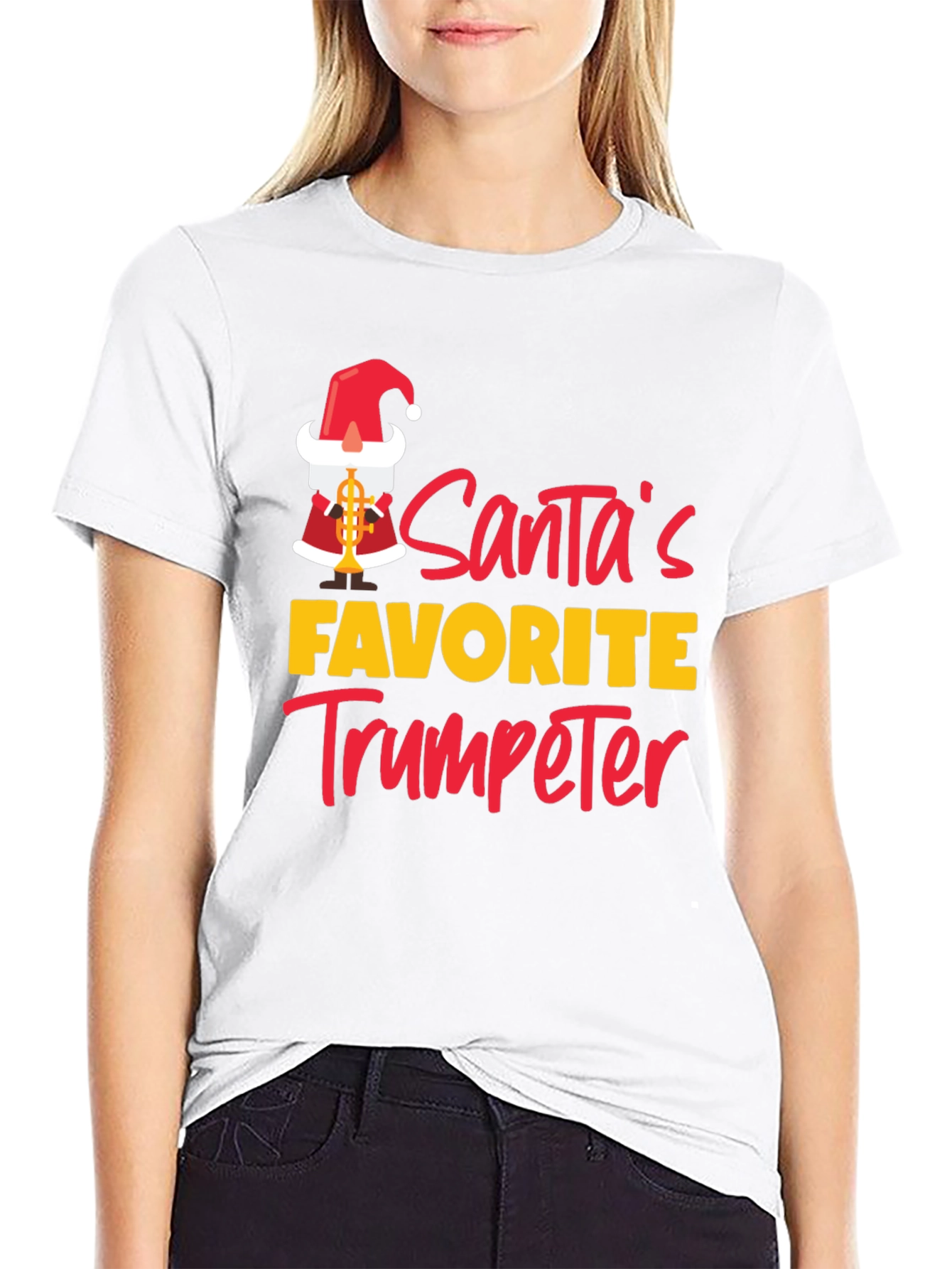 Santas Favorite Trumpeter T-Shirt