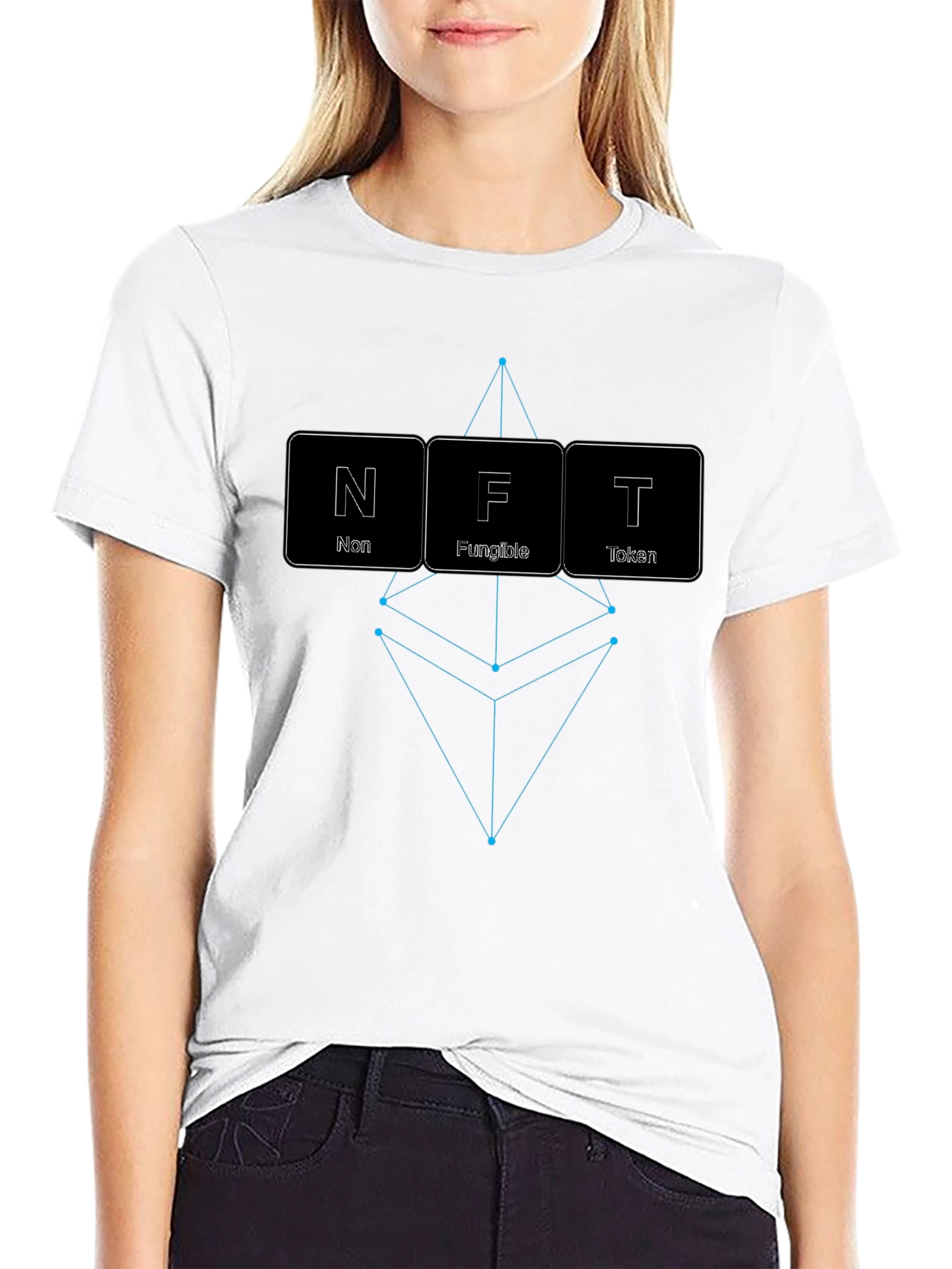 NFT Periodic Table Element Black T-Shirt