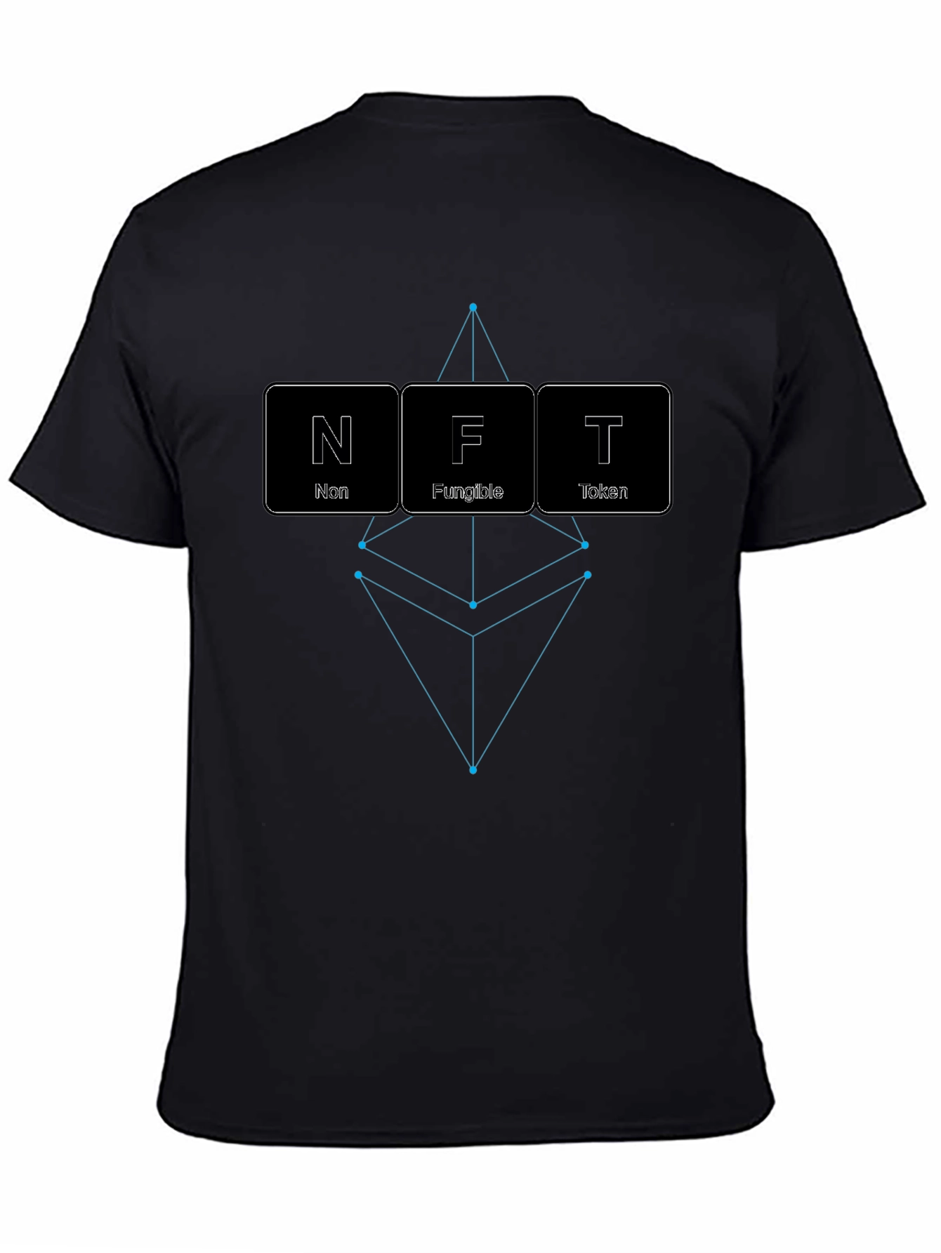 NFT Periodic Table Element Black T-Shirt