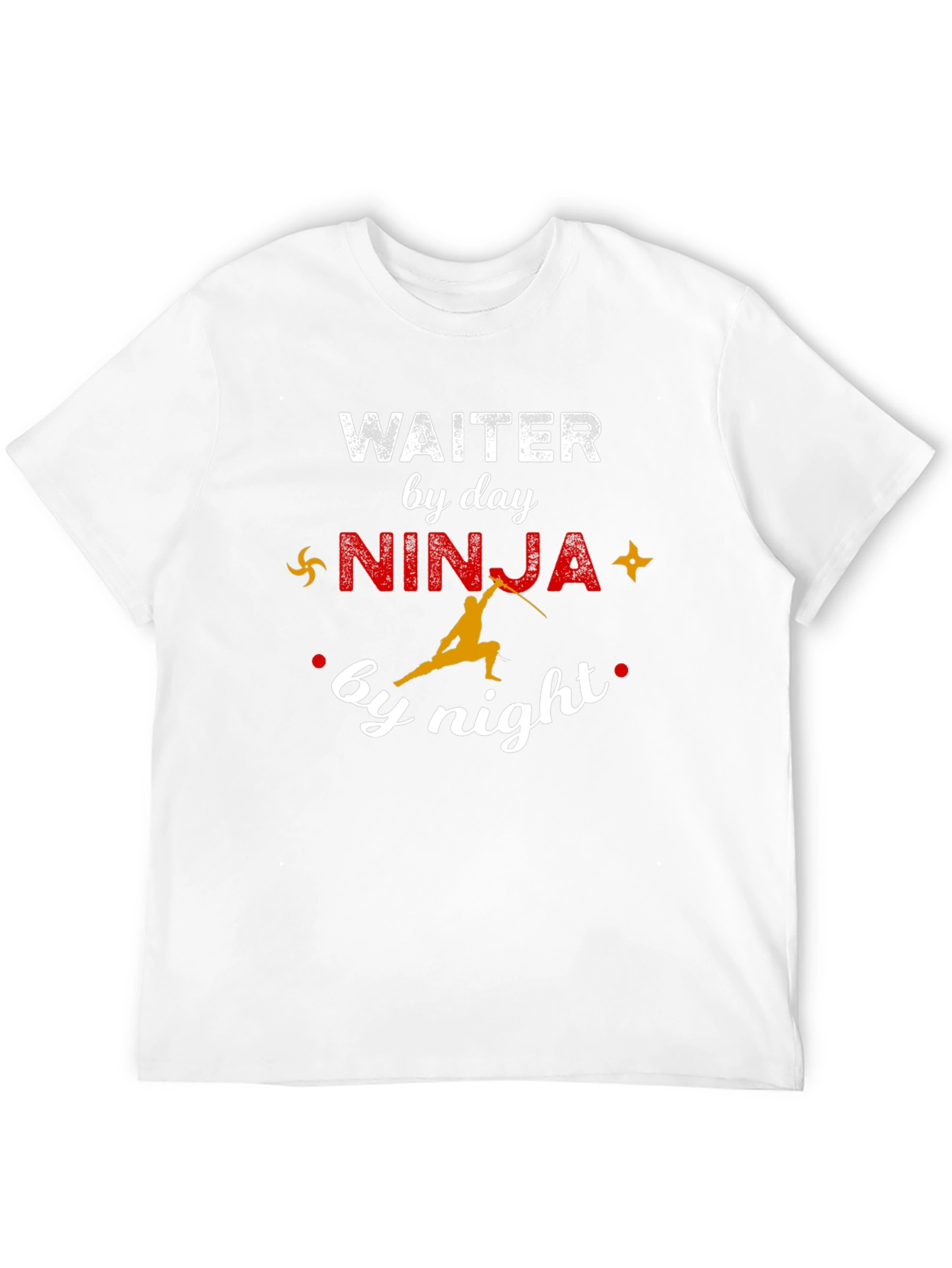 Waiter by Day Ninja by Night Graphic Tee