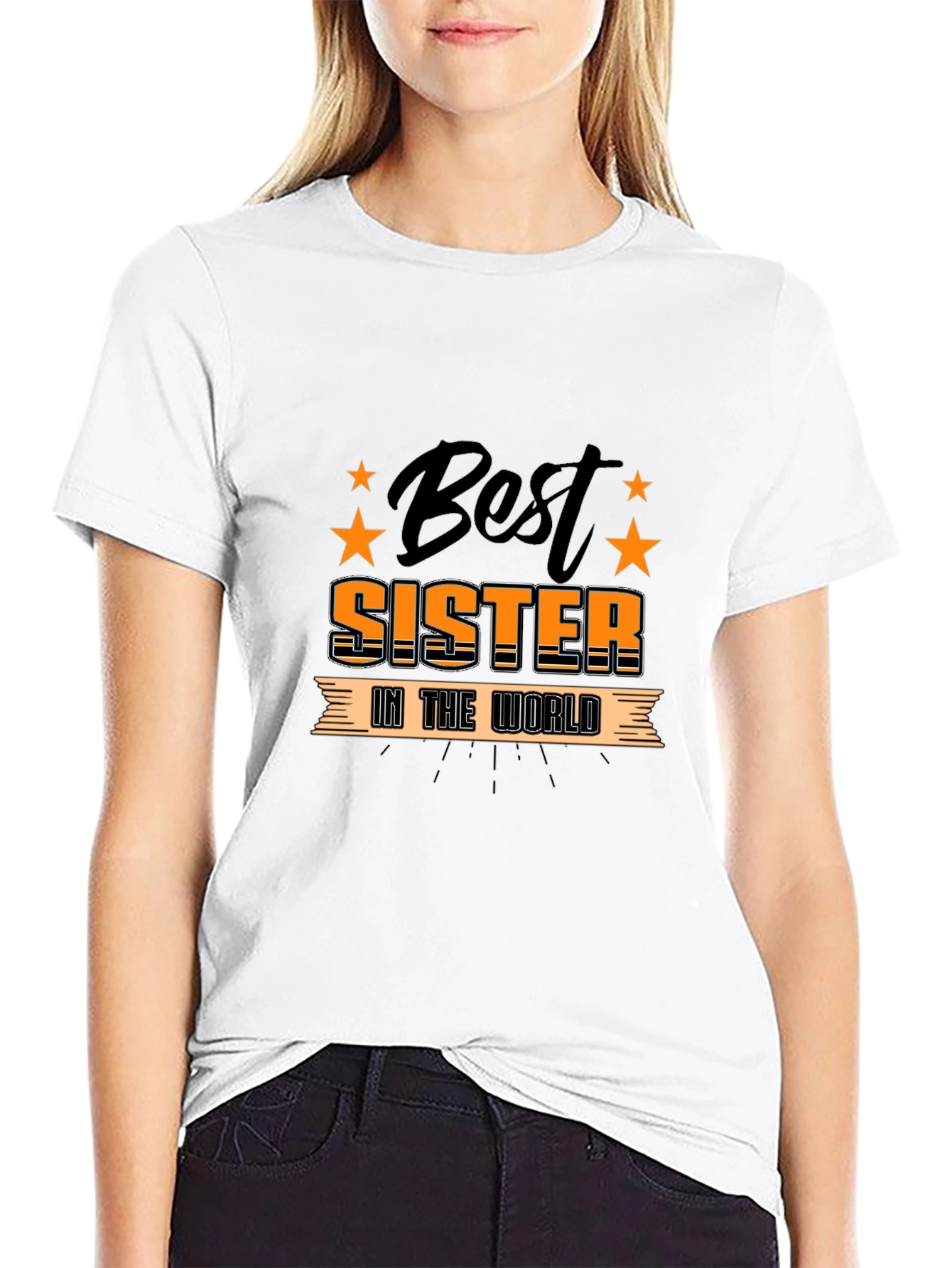 Best Sister in the World T-Shirt Gift