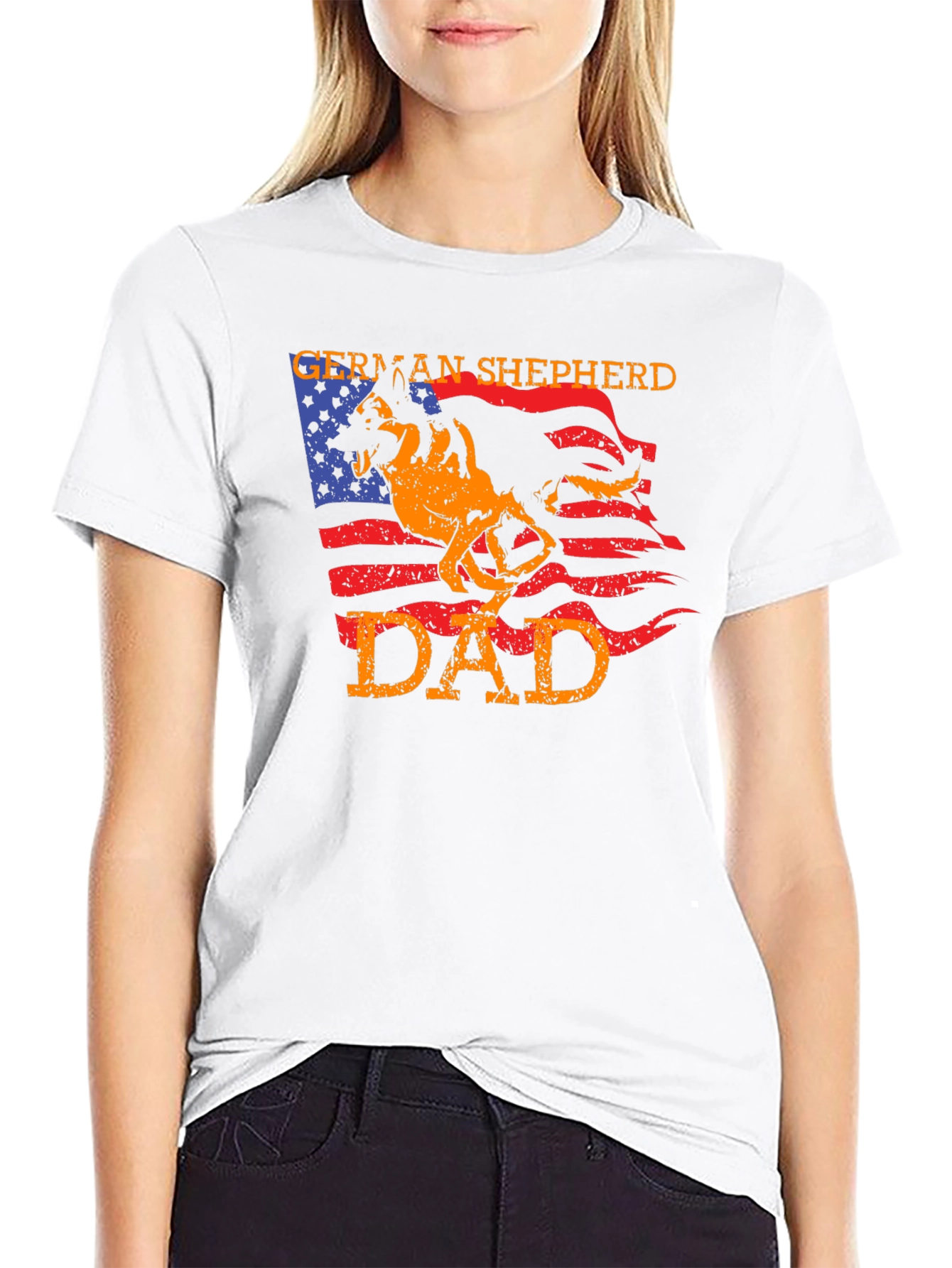 German Shepherd Dad T-Shirt