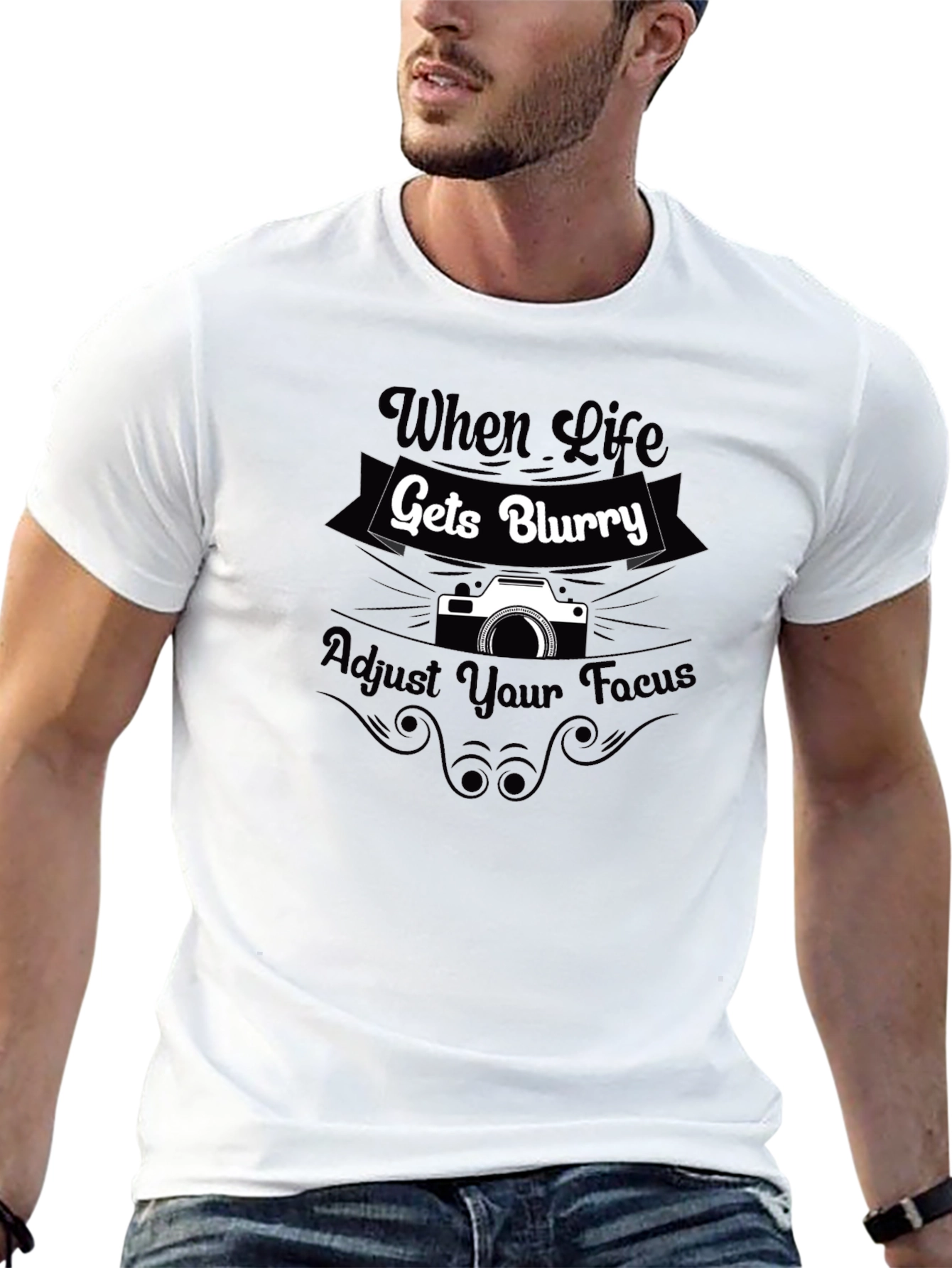When Life Gets Blurry Camera T-Shirt