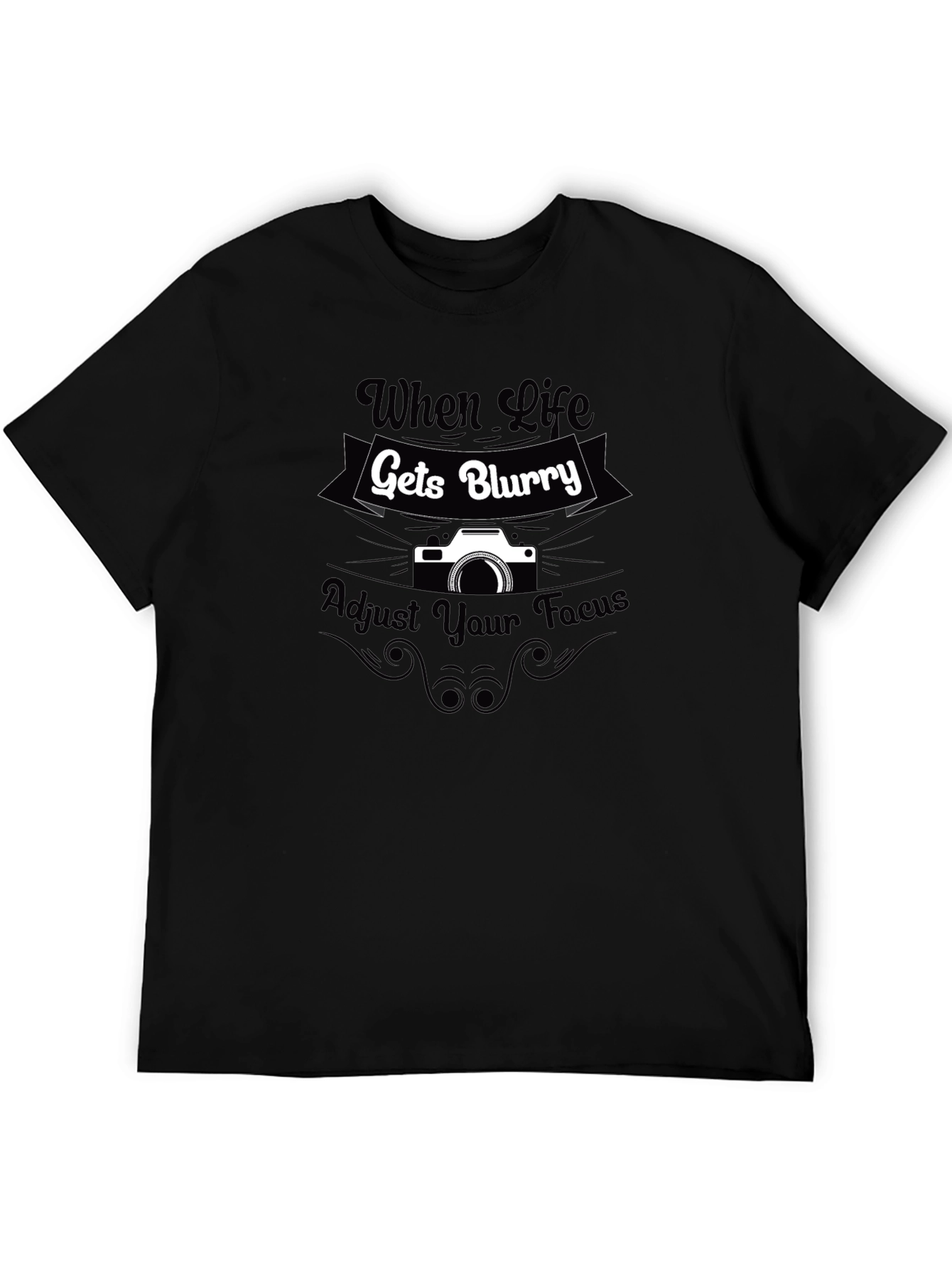 When Life Gets Blurry Camera T-Shirt