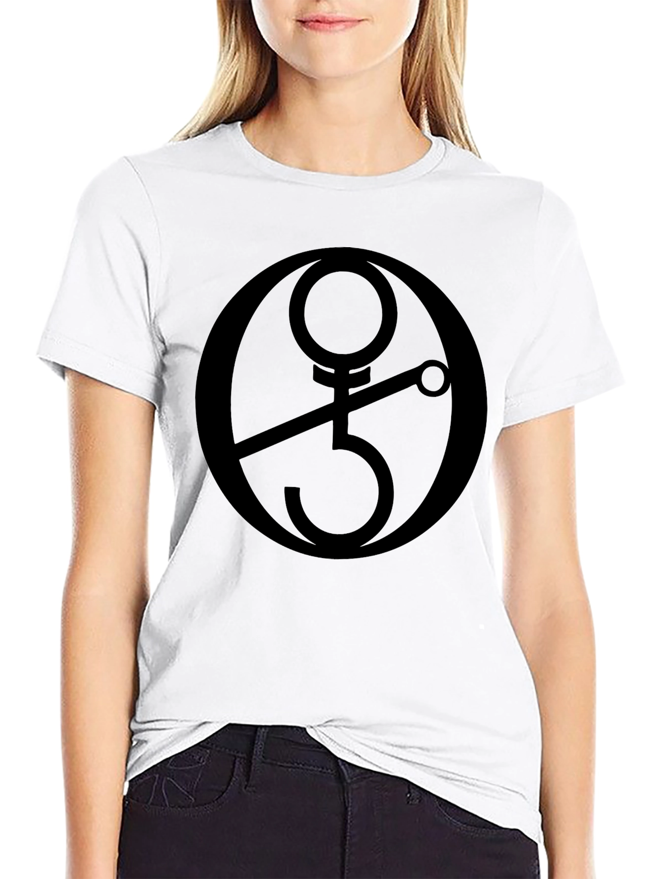 Symbolic Black Graphic Tee