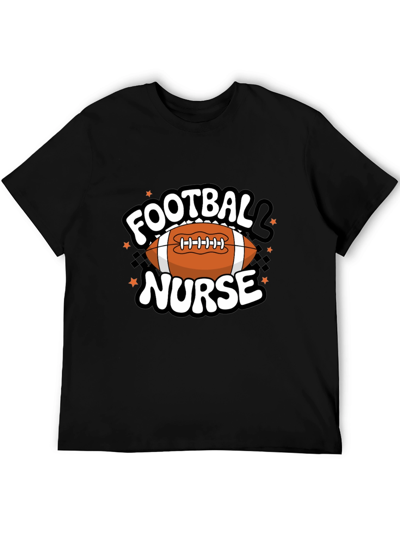 Football Nurse Graphic T-Shirt