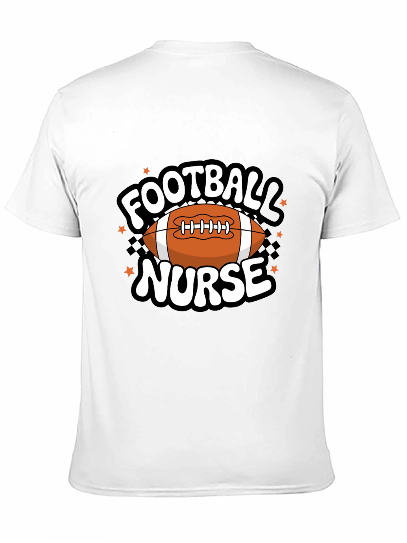 Football Nurse Graphic T-Shirt
