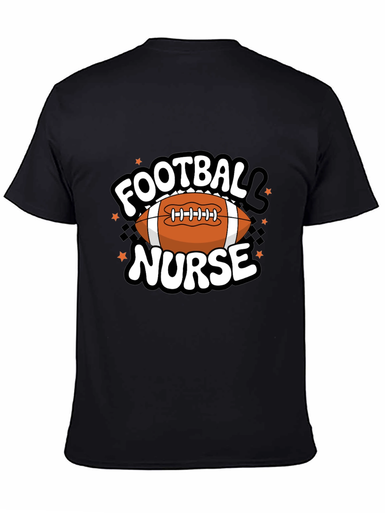 Football Nurse Graphic T-Shirt