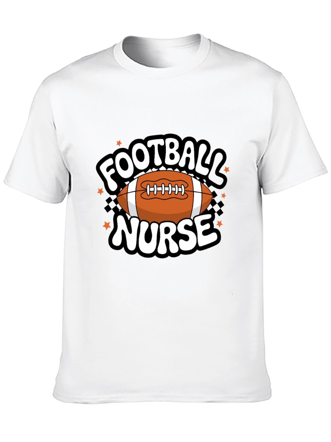 Football Nurse Graphic T-Shirt