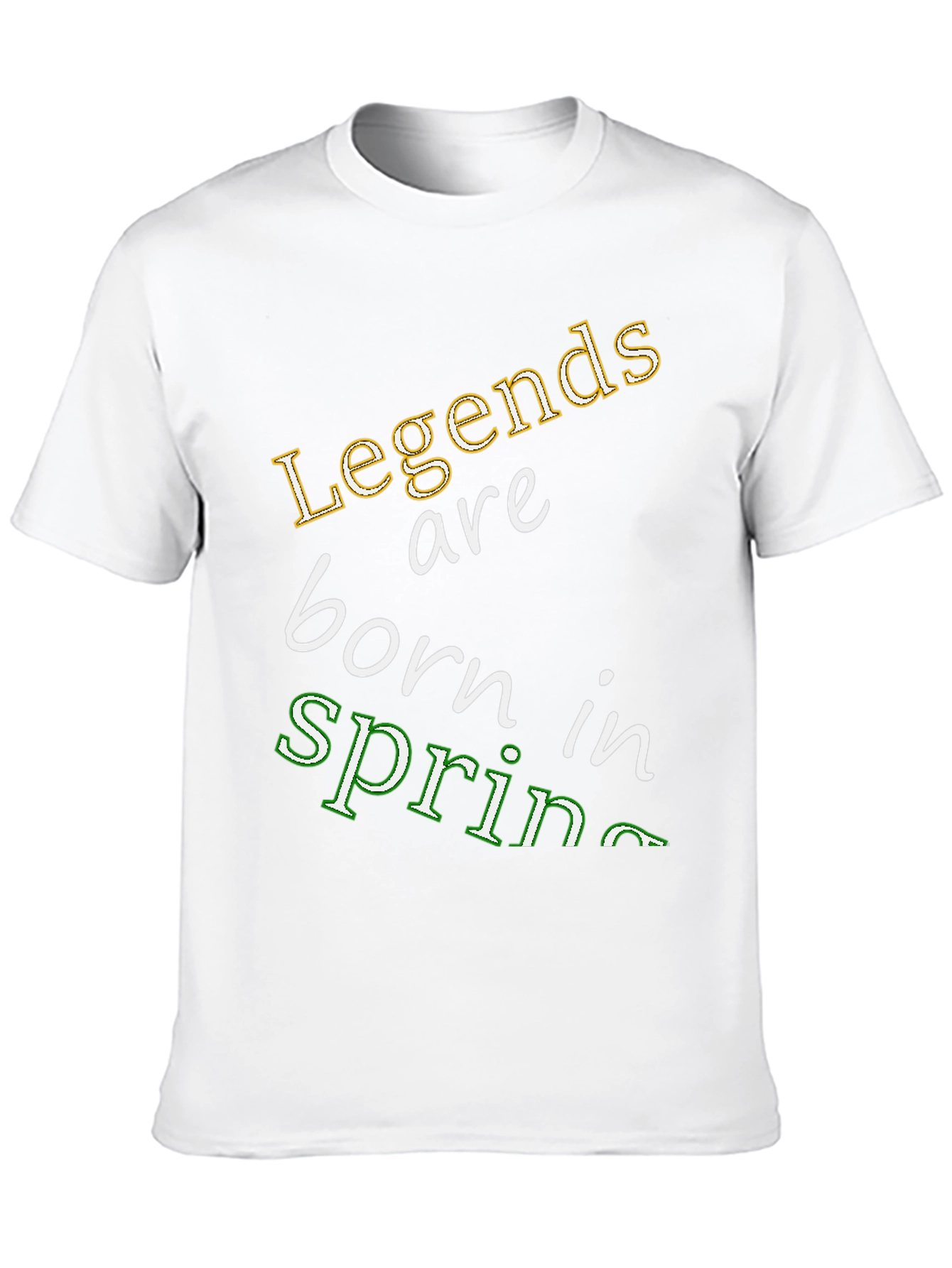 Legends are Born in Spring Graphic Tee