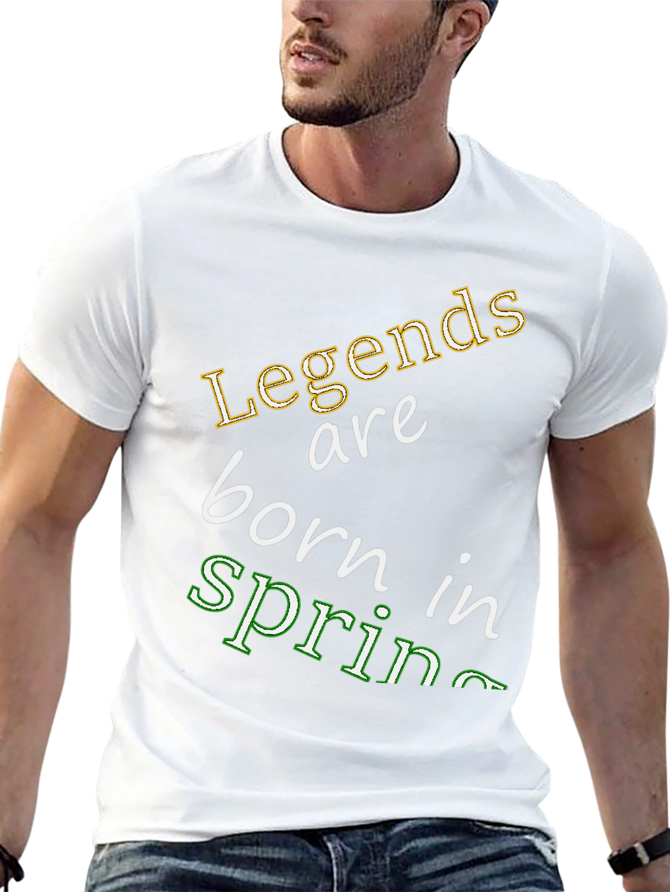Legends are Born in Spring Graphic Tee