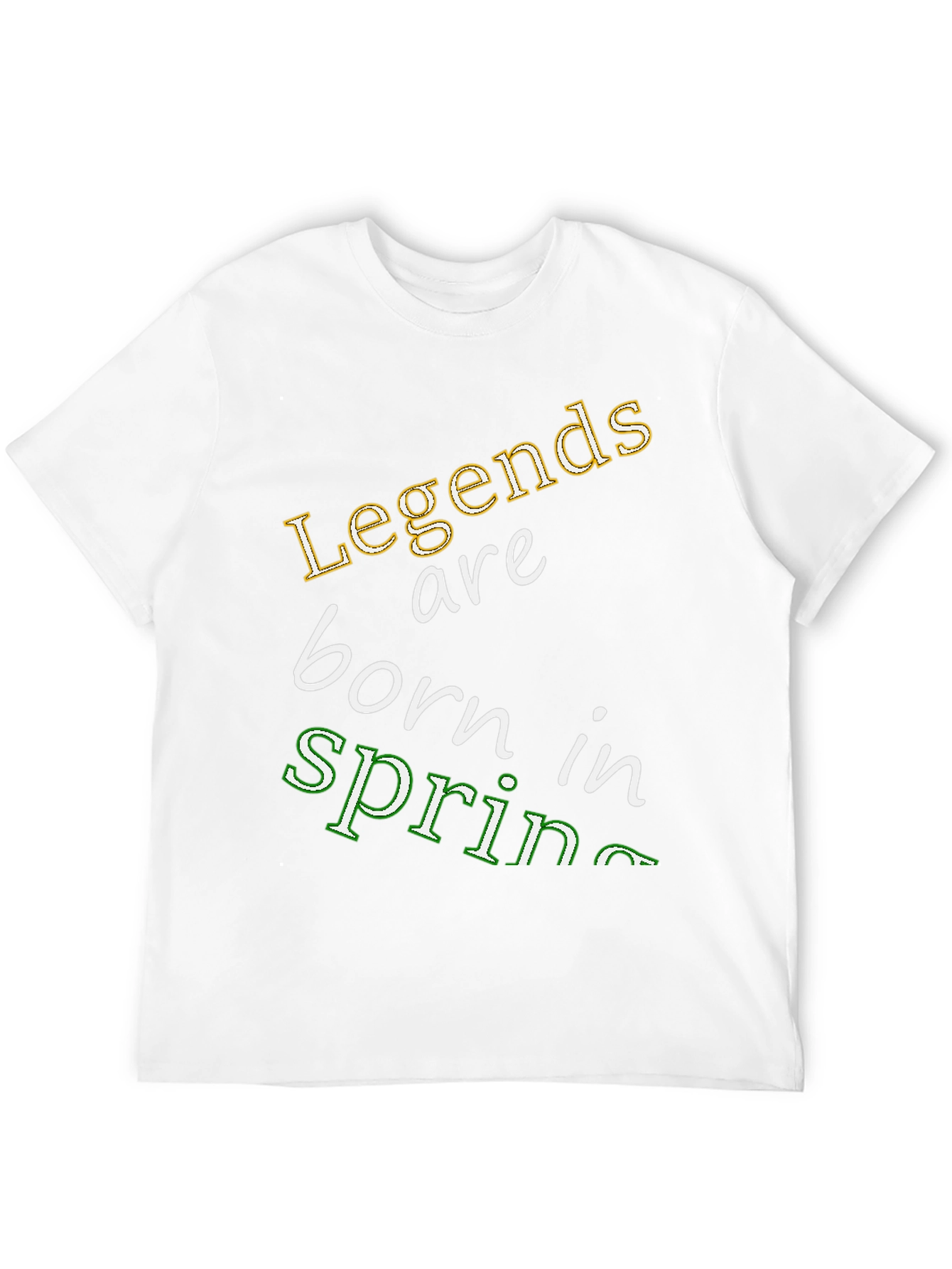 Legends are Born in Spring Graphic Tee