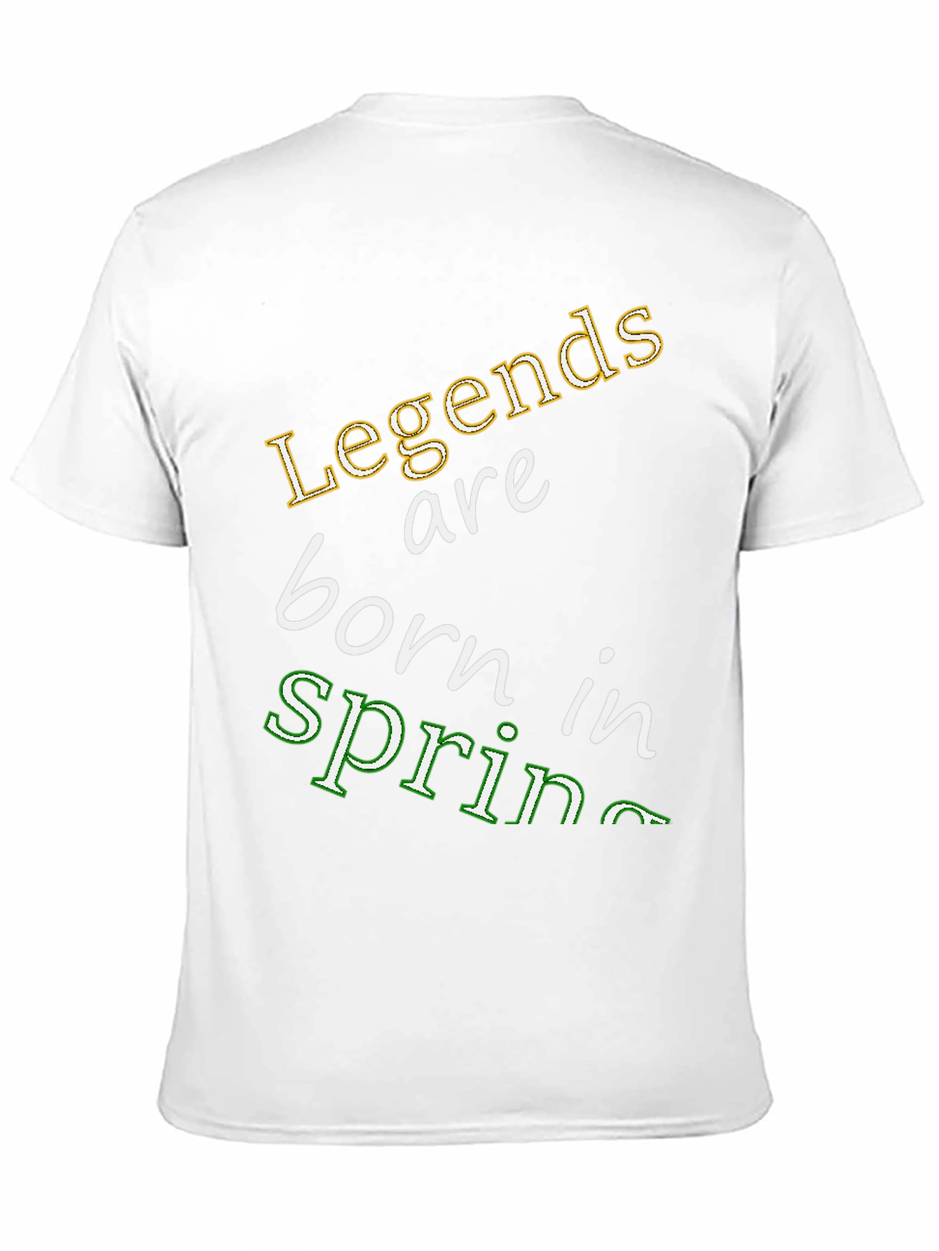 Legends are Born in Spring Graphic Tee