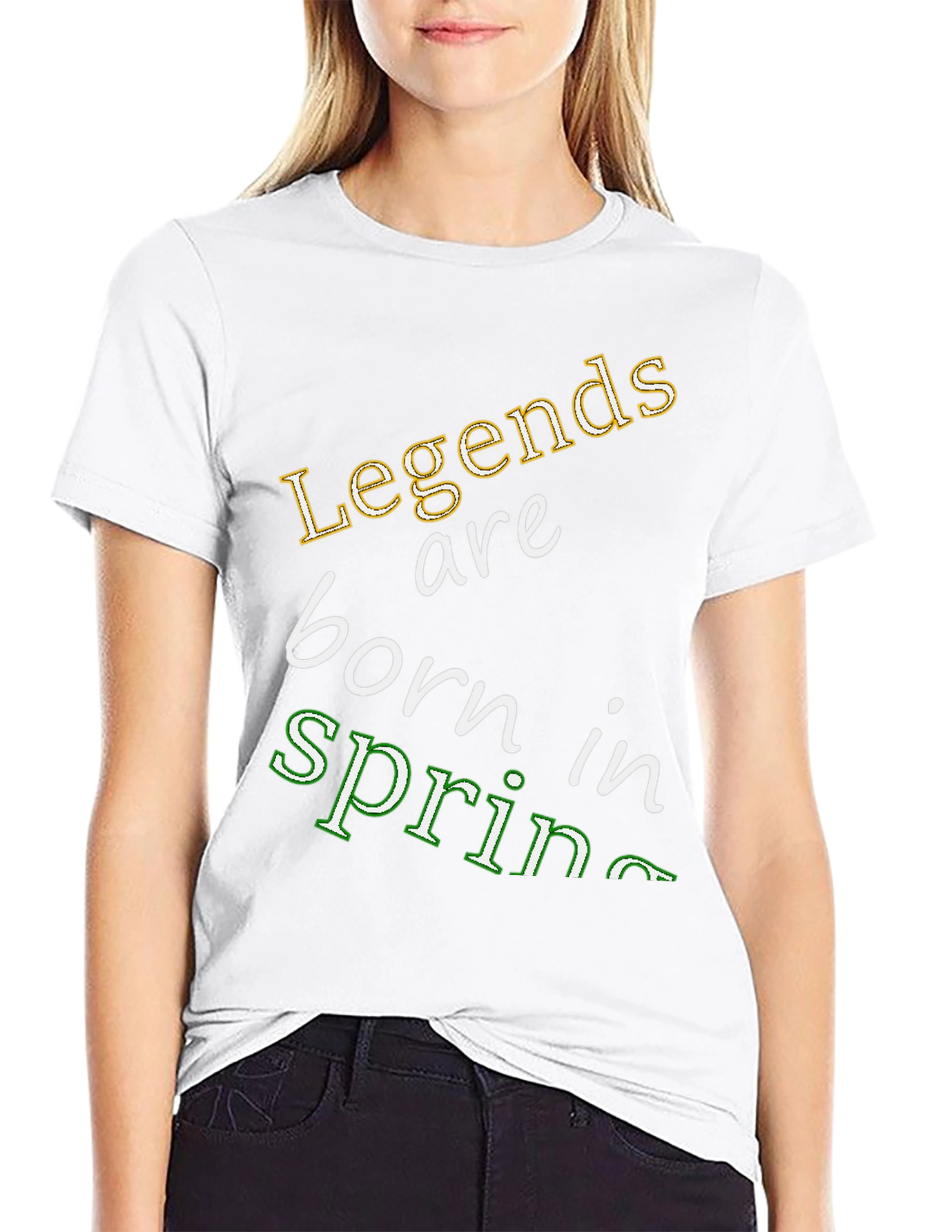 Legends are Born in Spring Graphic Tee