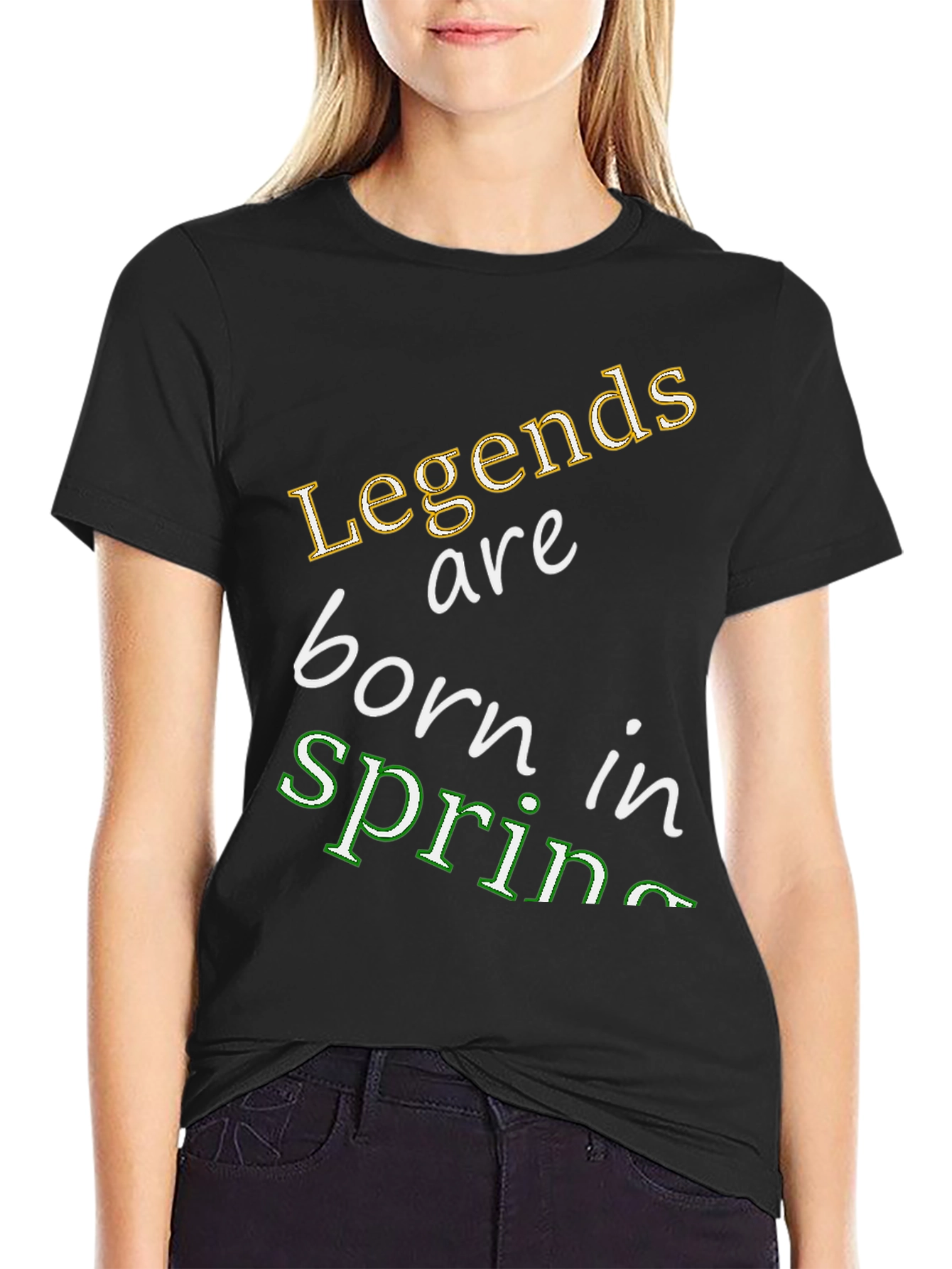 Legends are Born in Spring Graphic Tee