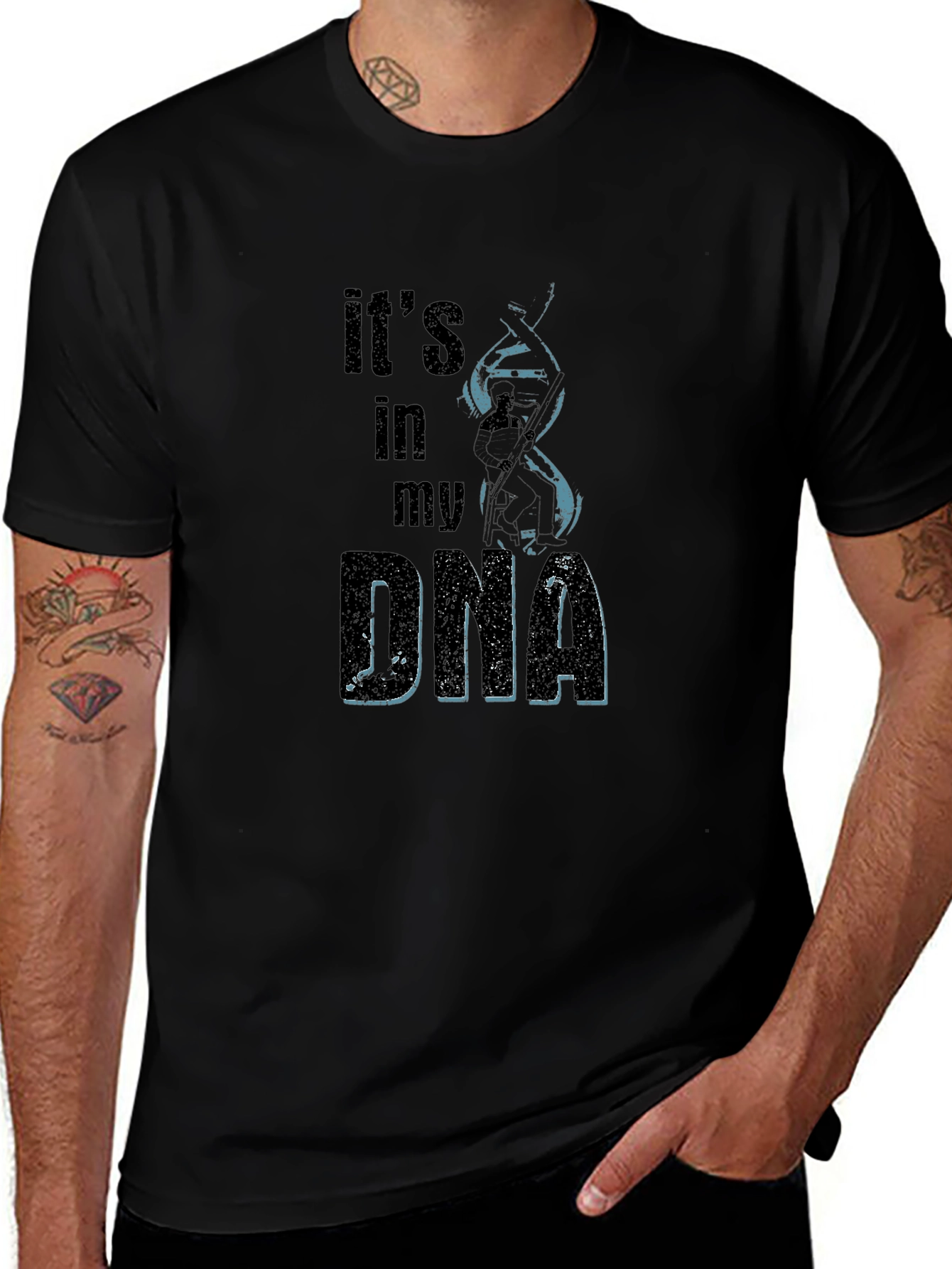 Its in My DNA - Graphic Print T-Shirt