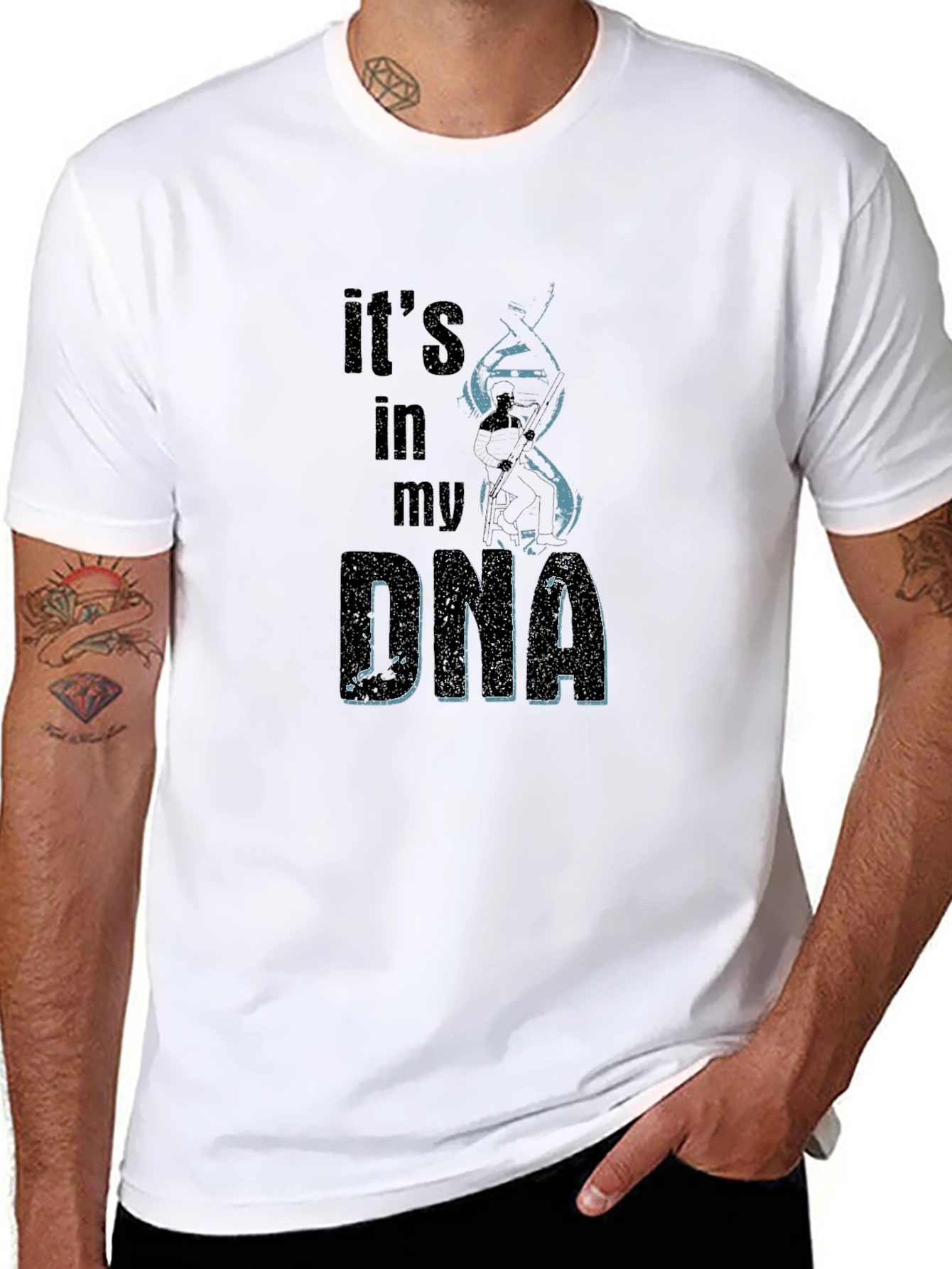 Its in My DNA - Graphic Print T-Shirt