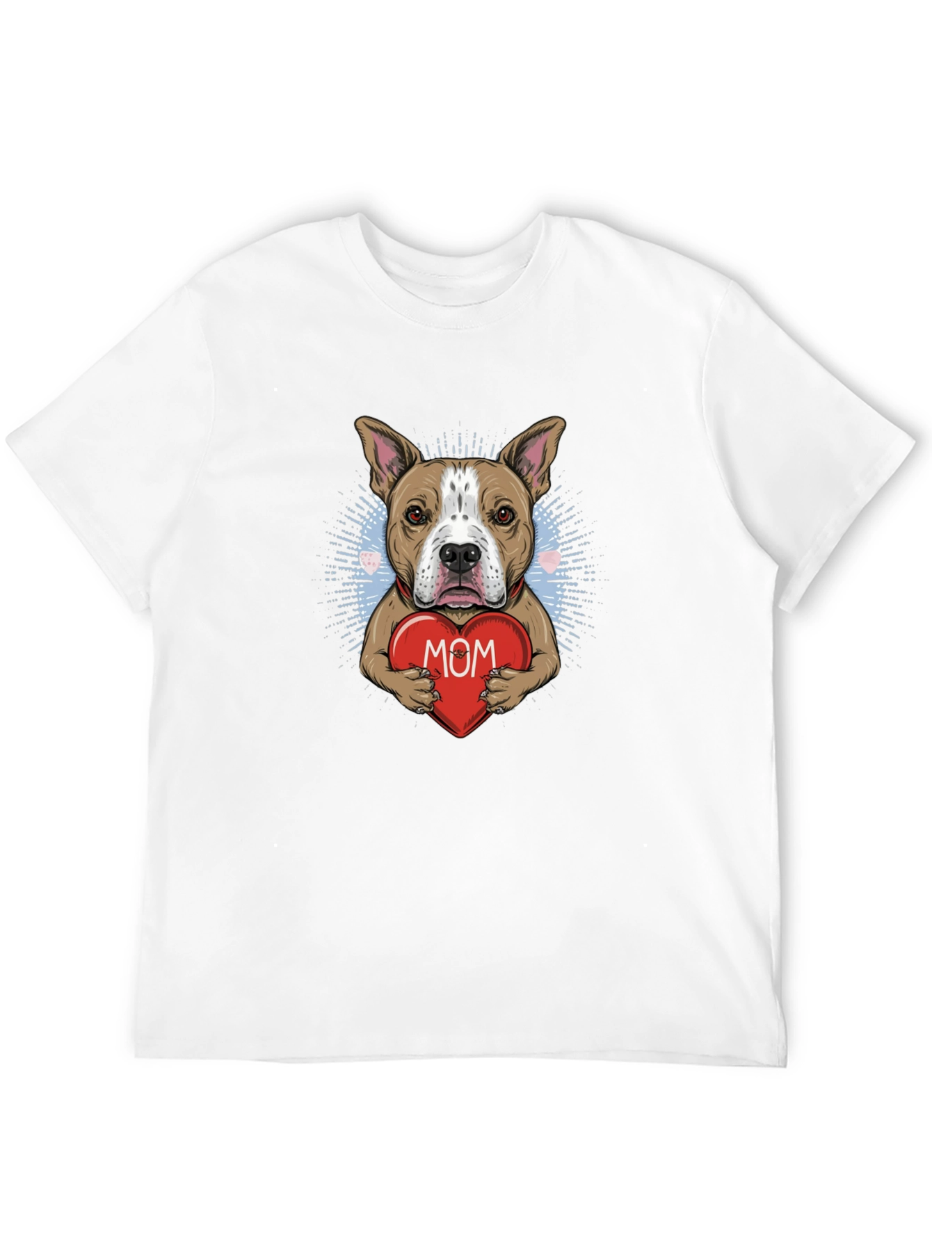 Pit Bull Mom T-Shirt Dog Lover Tee