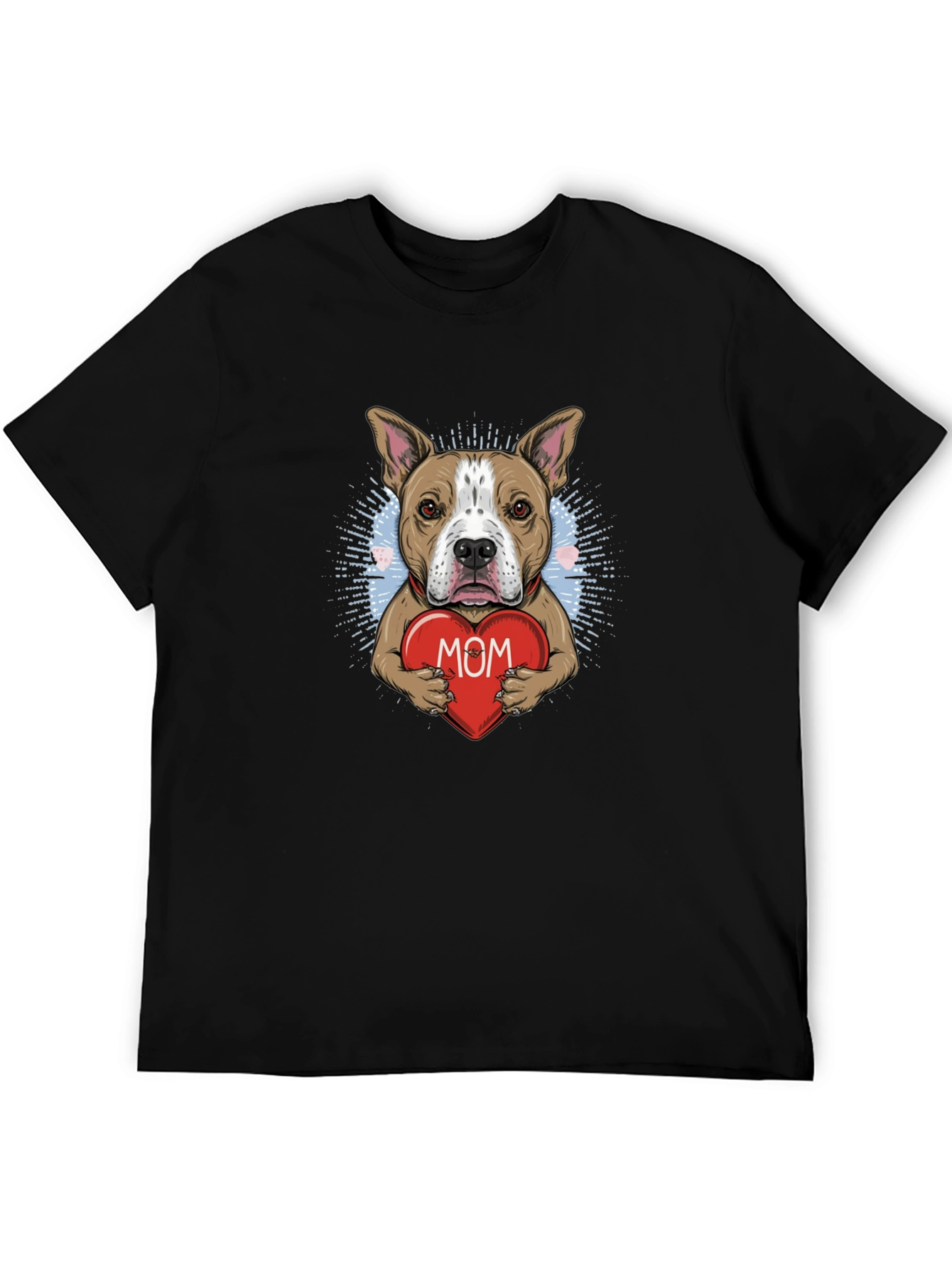 Pit Bull Mom T-Shirt Dog Lover Tee