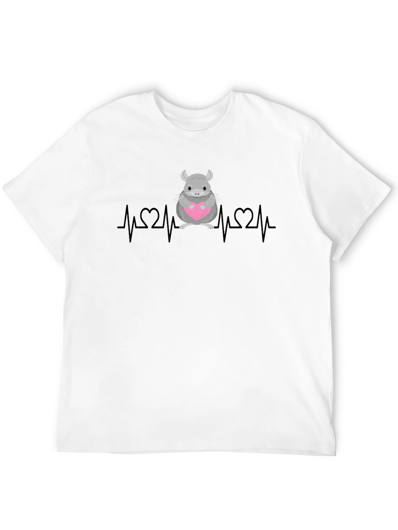 Chinchilla Heartbeat Graphic Tee