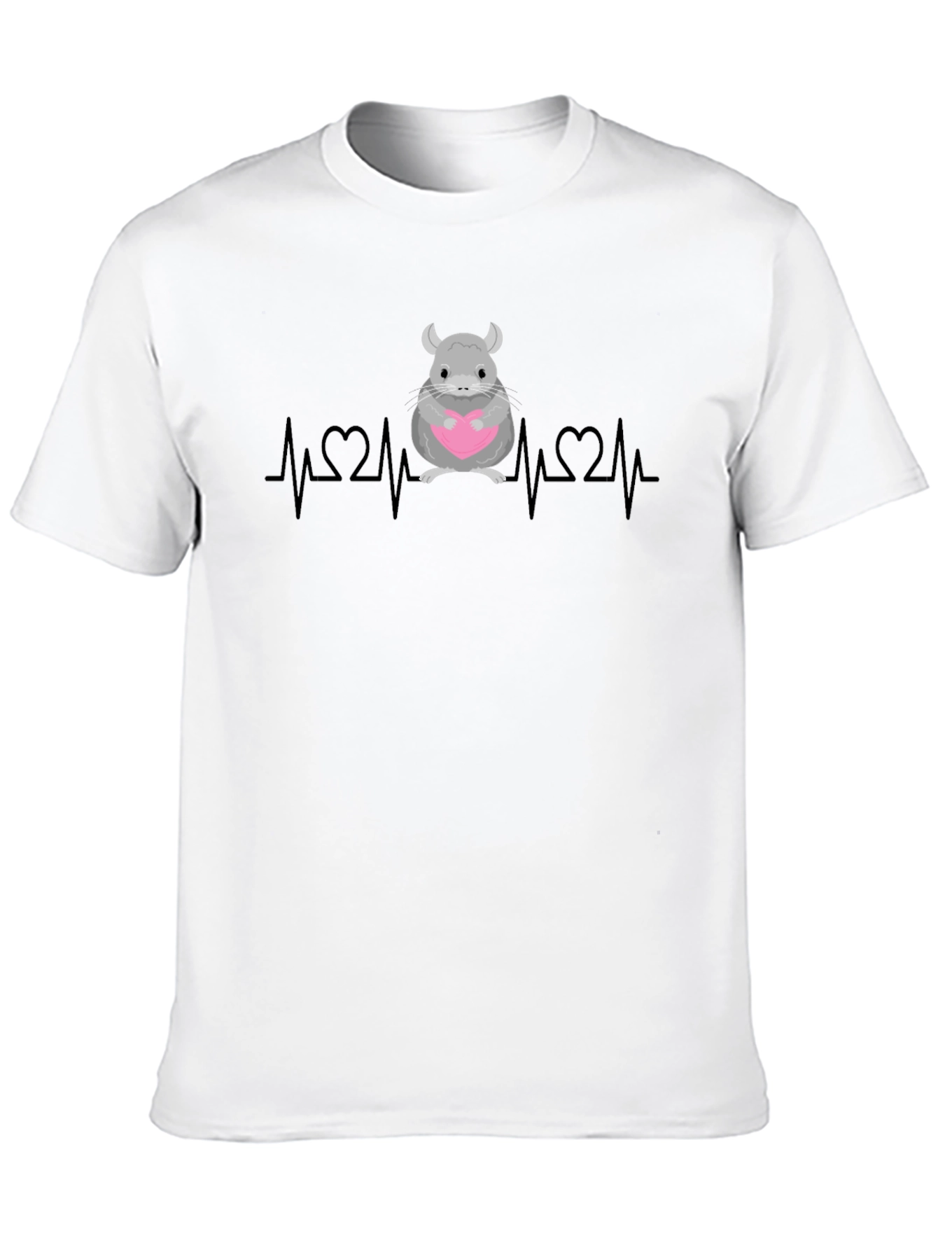 Chinchilla Heartbeat Graphic Tee