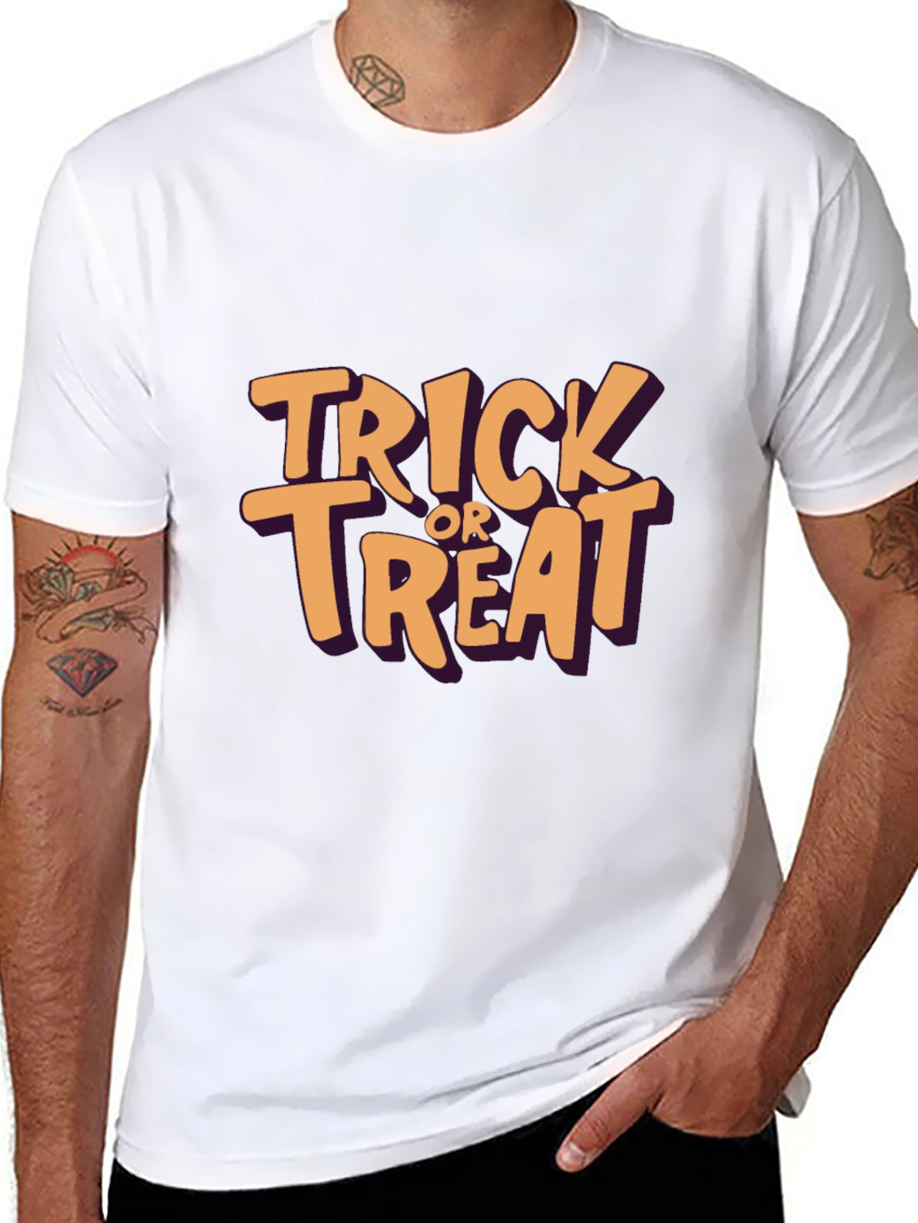 Trick or Treat Graphic Tee - Halloween T-Shirt