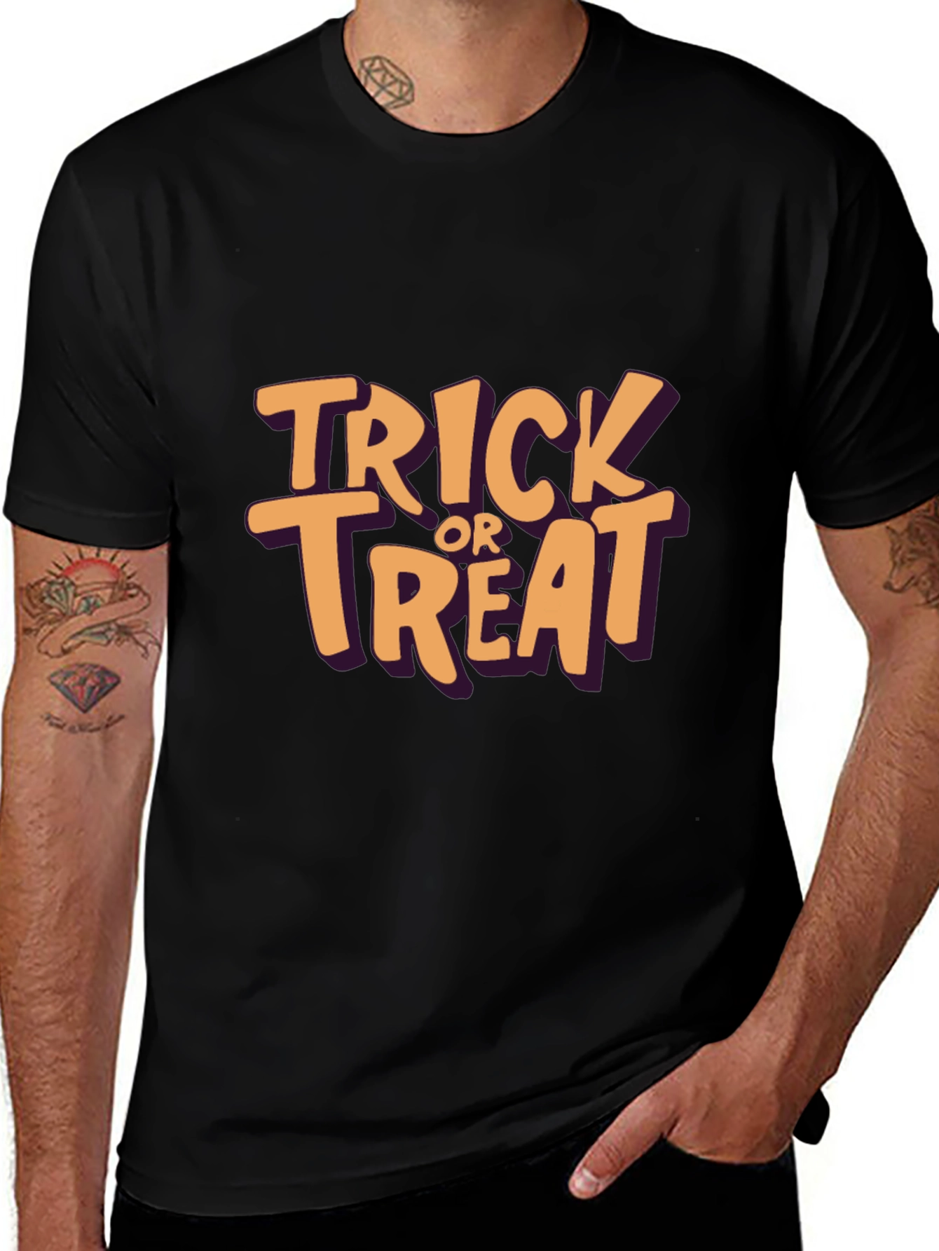 Trick or Treat Graphic Tee - Halloween T-Shirt