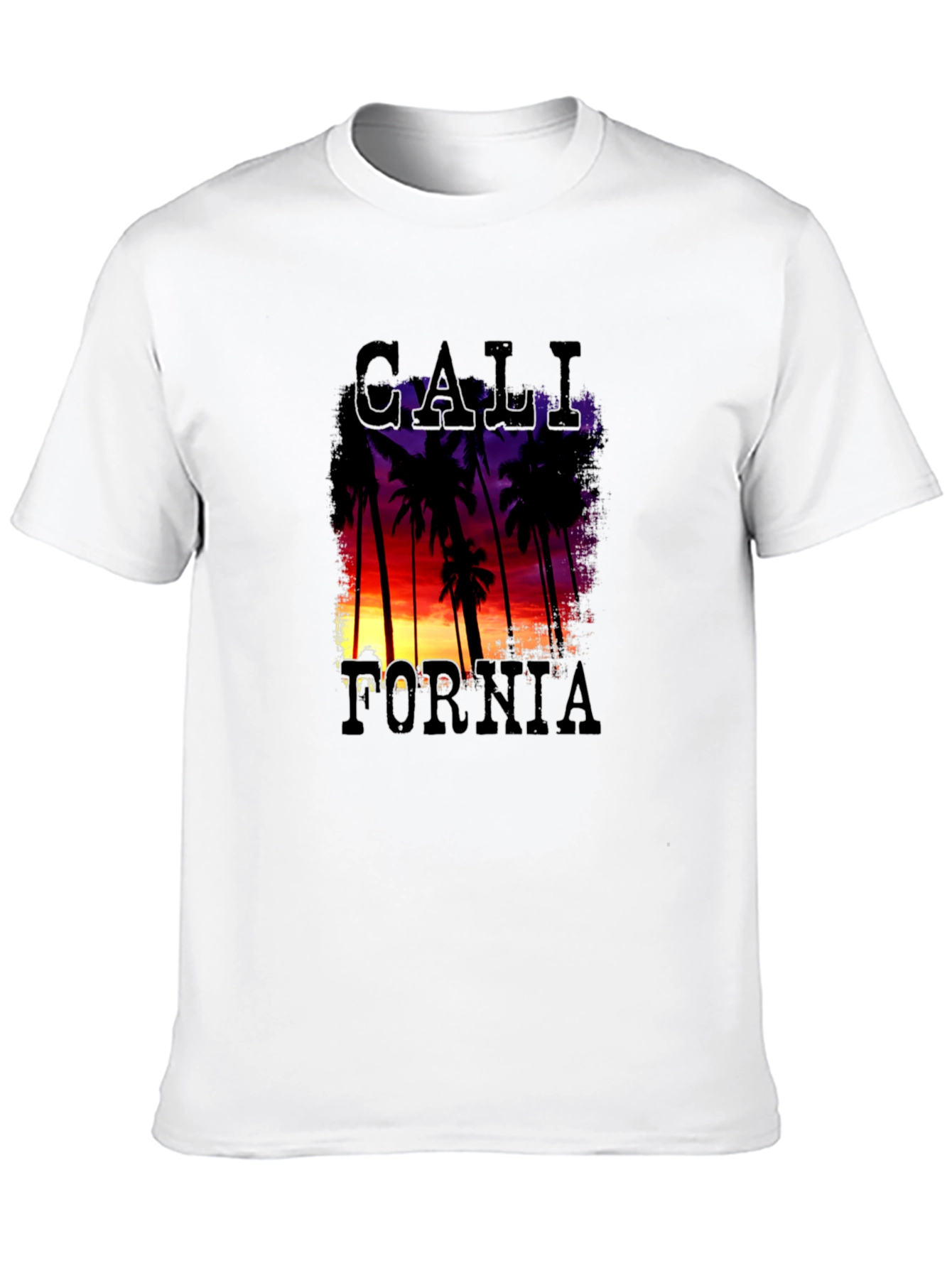 California Palm Trees Sunset T-Shirt