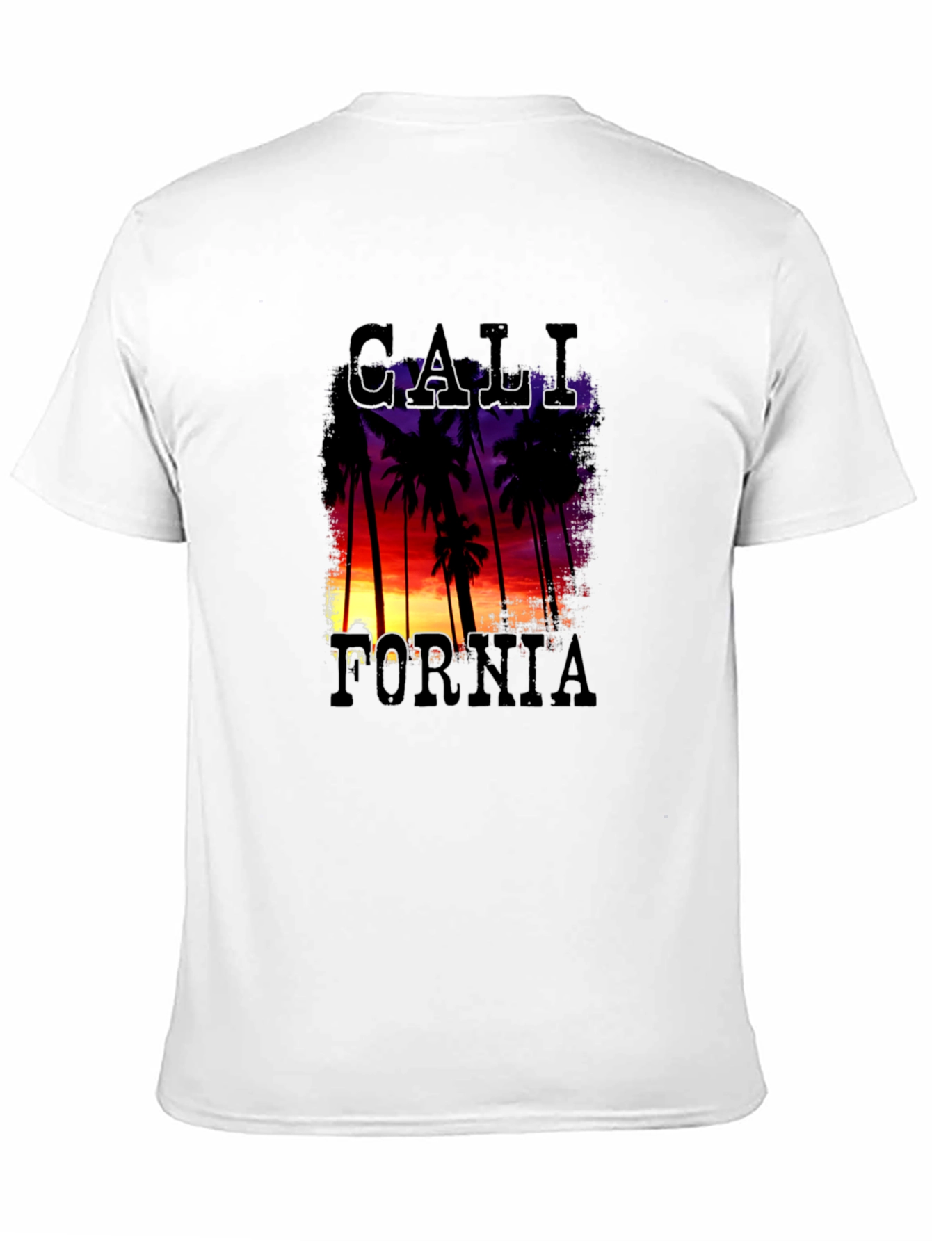 California Palm Trees Sunset T-Shirt