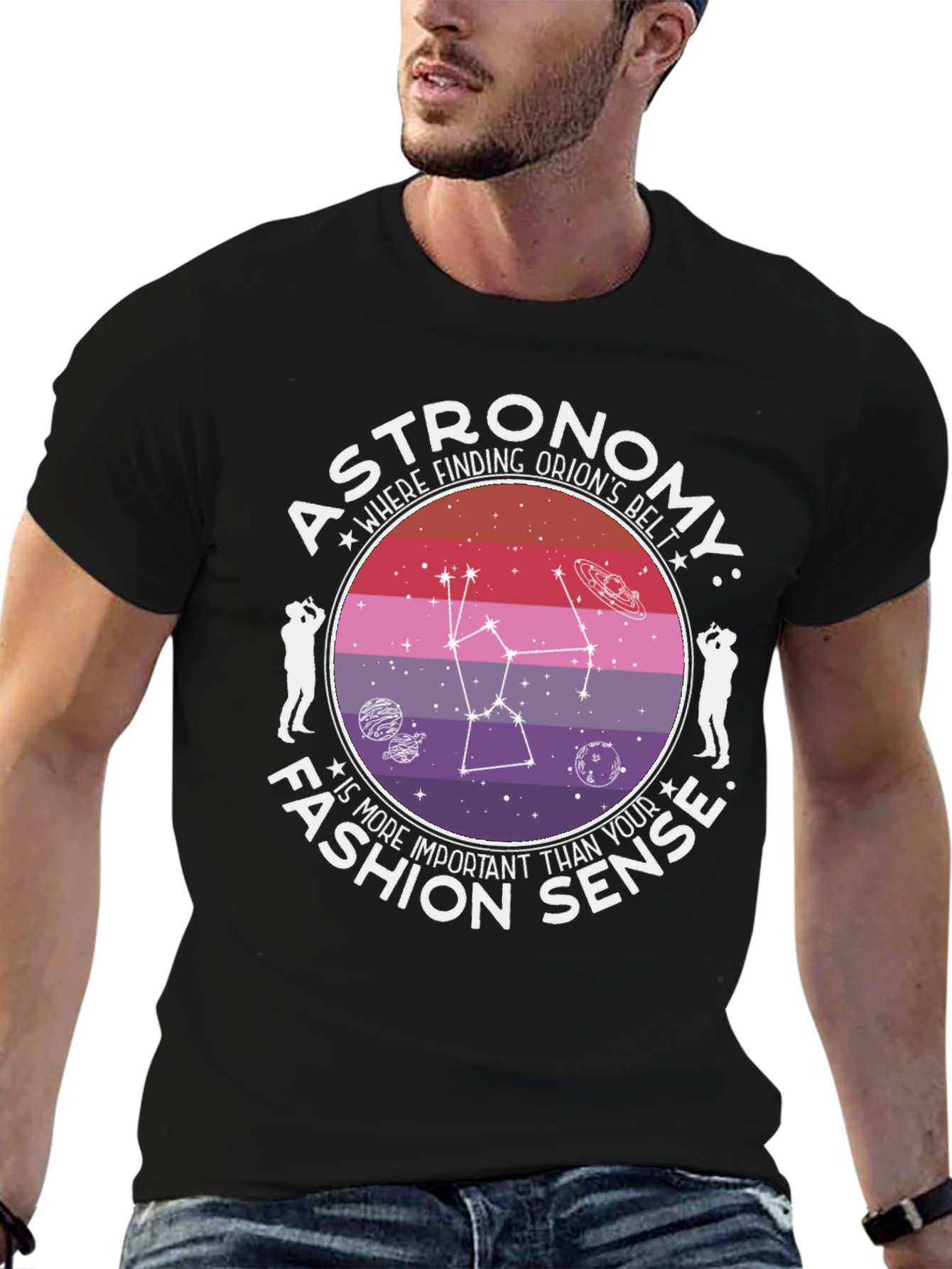Astronomy T-Shirt: Orions Belt Graphic Tee