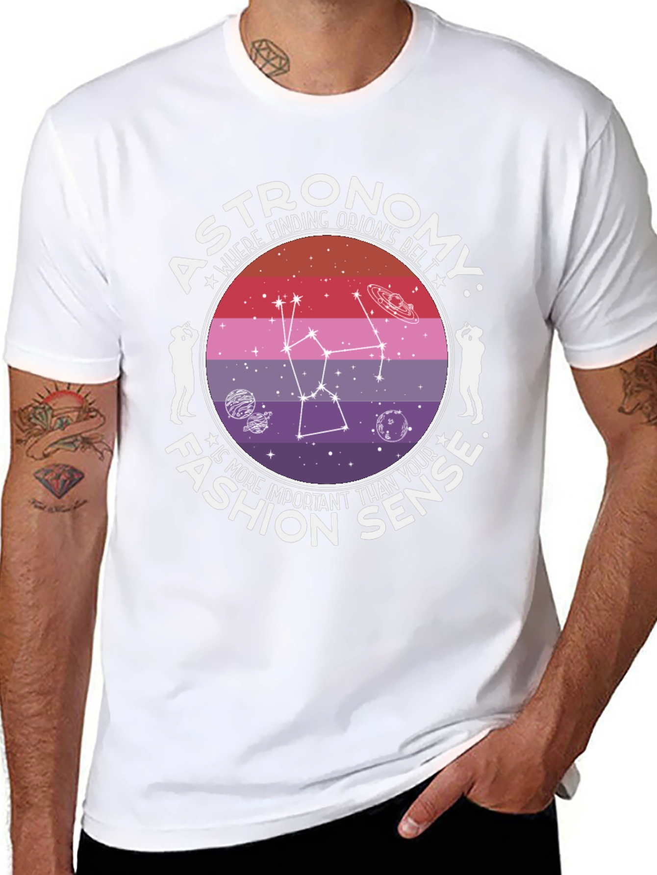 Astronomy T-Shirt: Orions Belt Graphic Tee