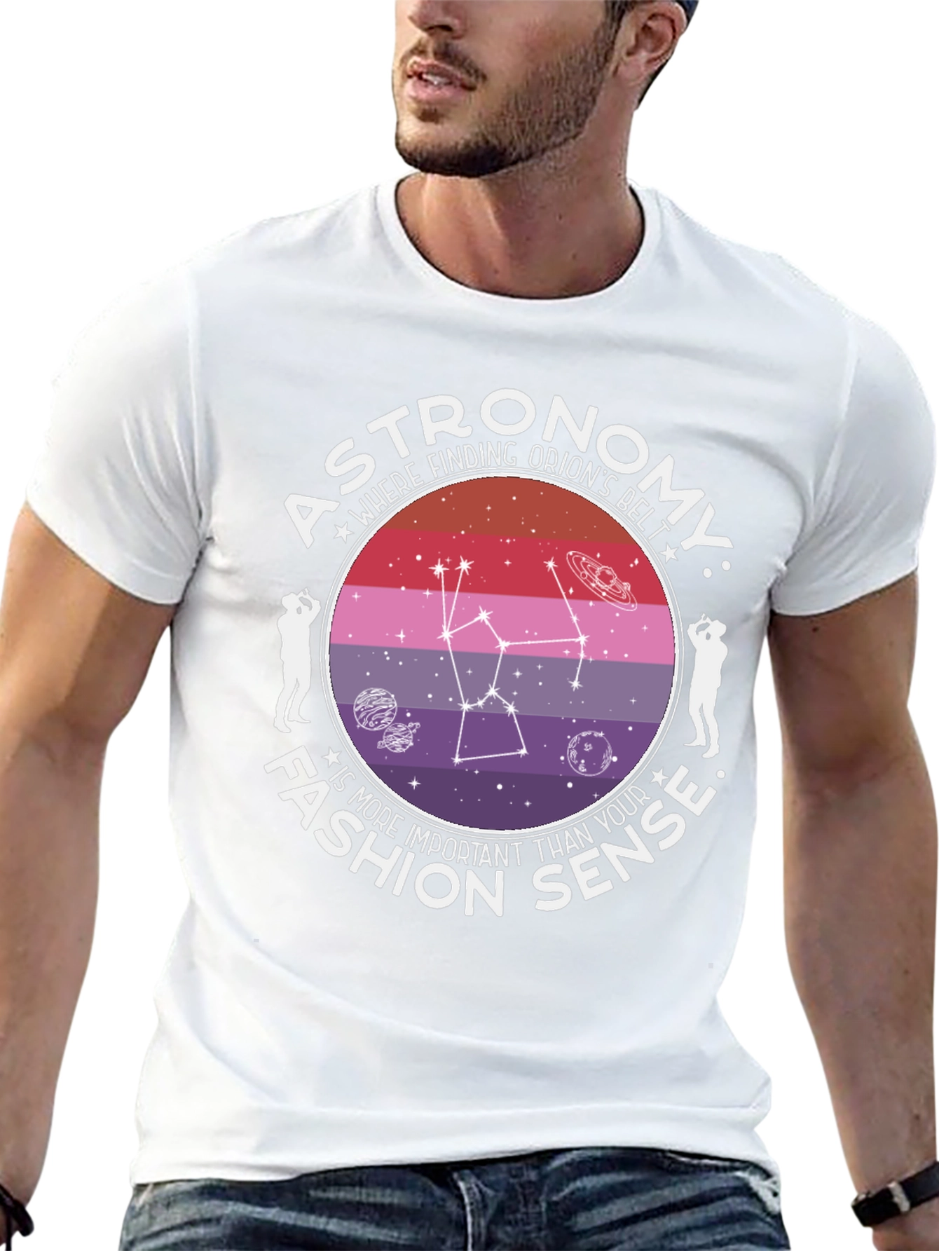 Astronomy T-Shirt: Orions Belt Graphic Tee