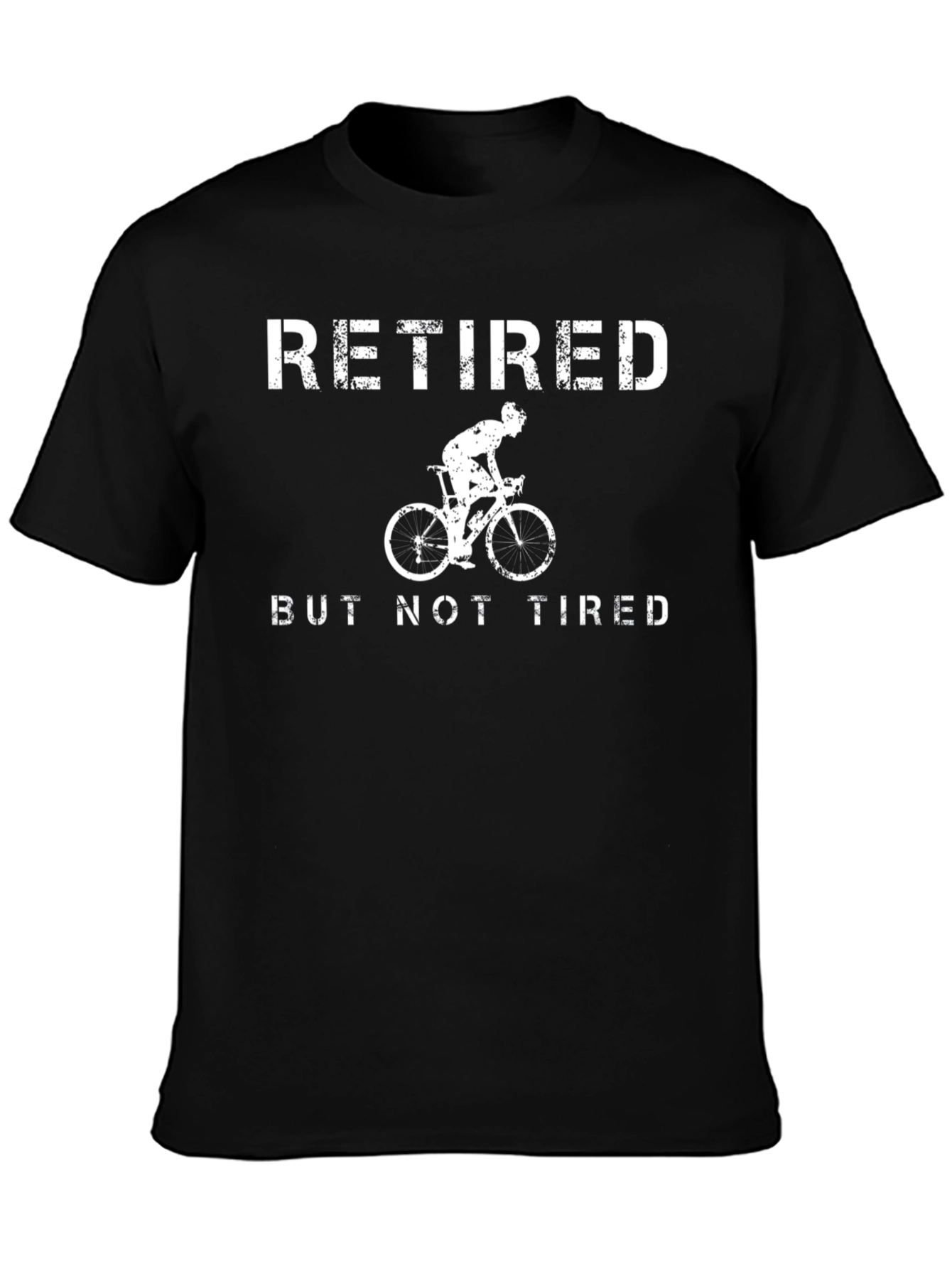 Retired But Not Tired Cycling T-Shirt