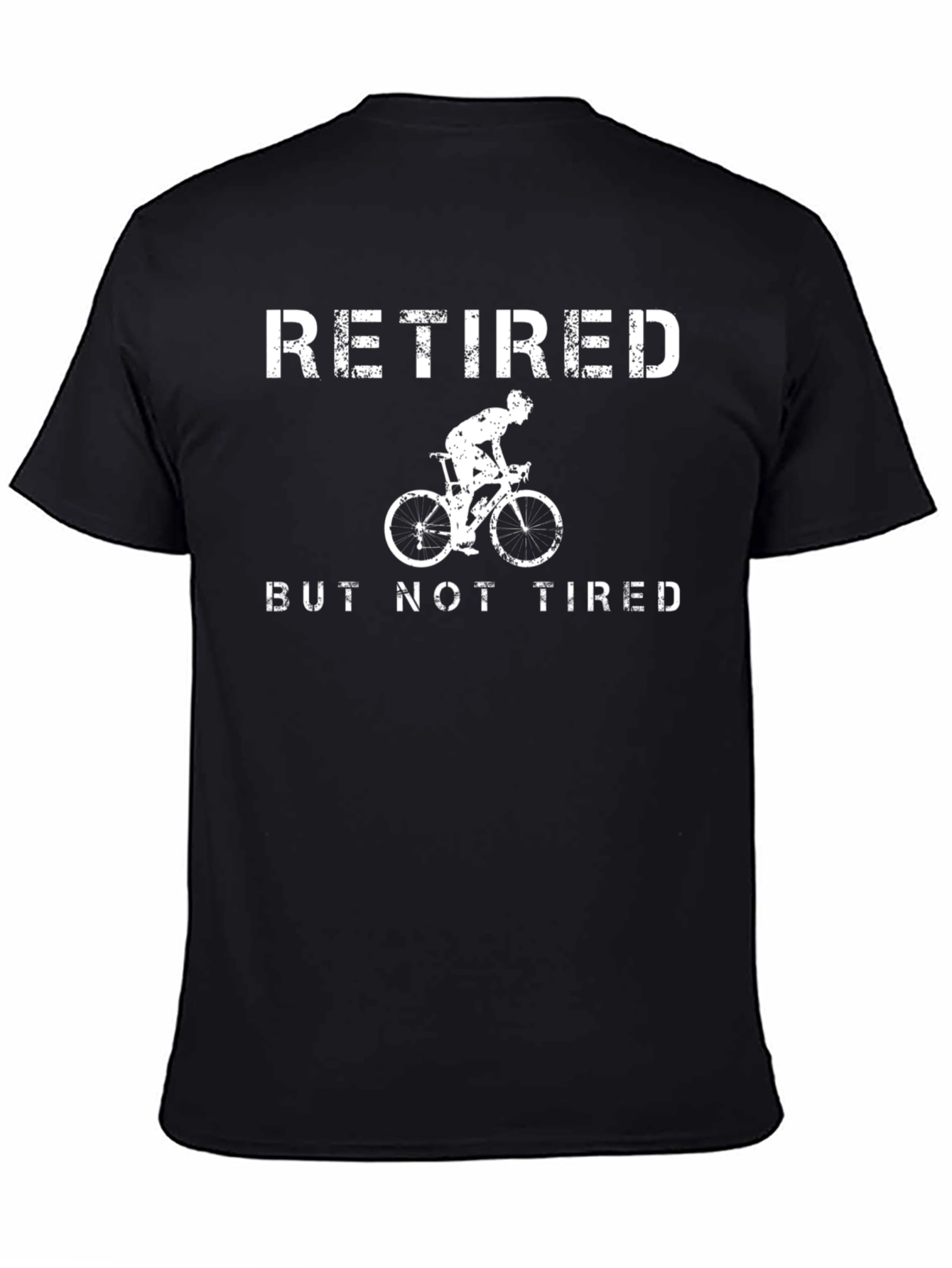 Retired But Not Tired Cycling T-Shirt