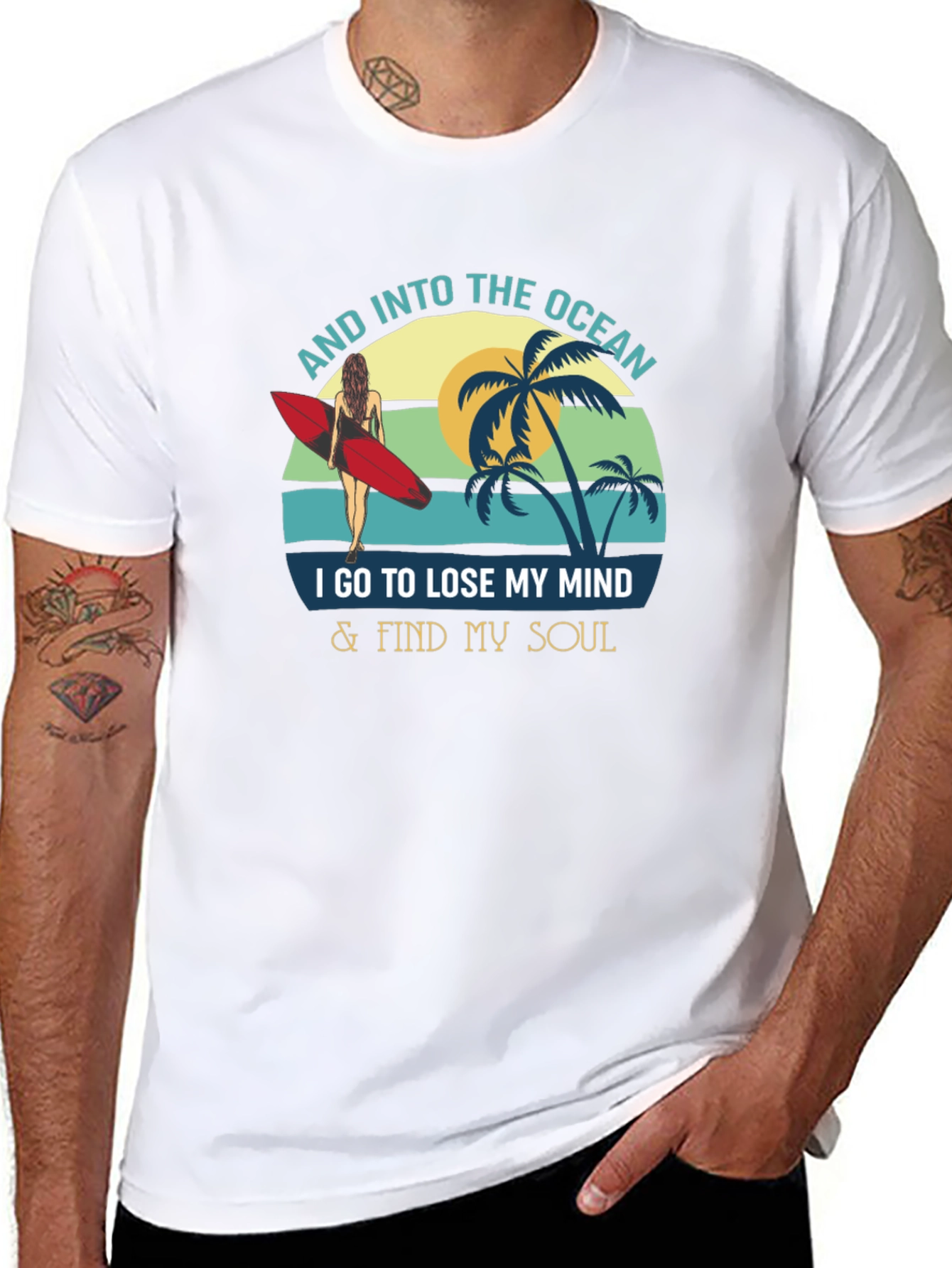 Ocean Soul T-Shirt Beach Vibes