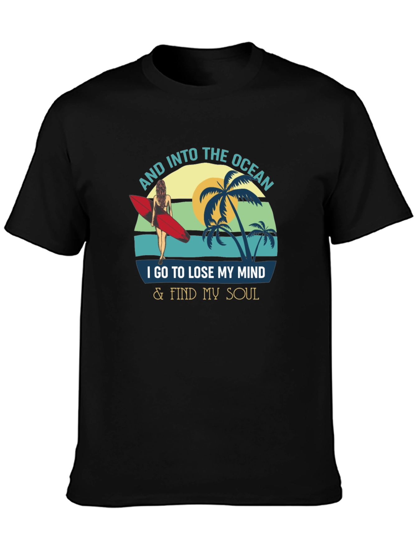 Ocean Soul T-Shirt Beach Vibes