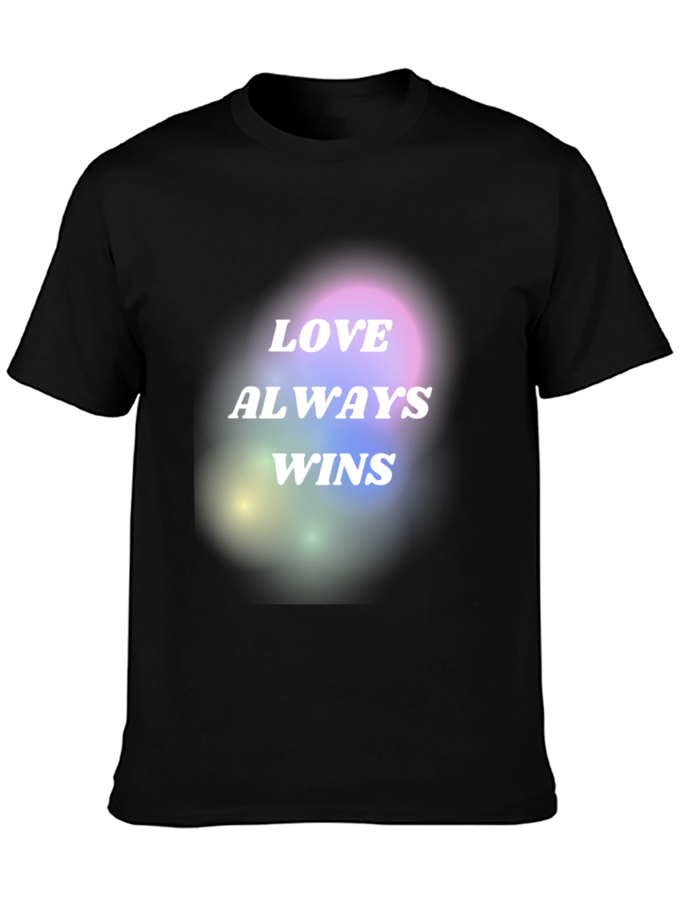 Love Always Wins Graphic Tee - Black T-Shirt