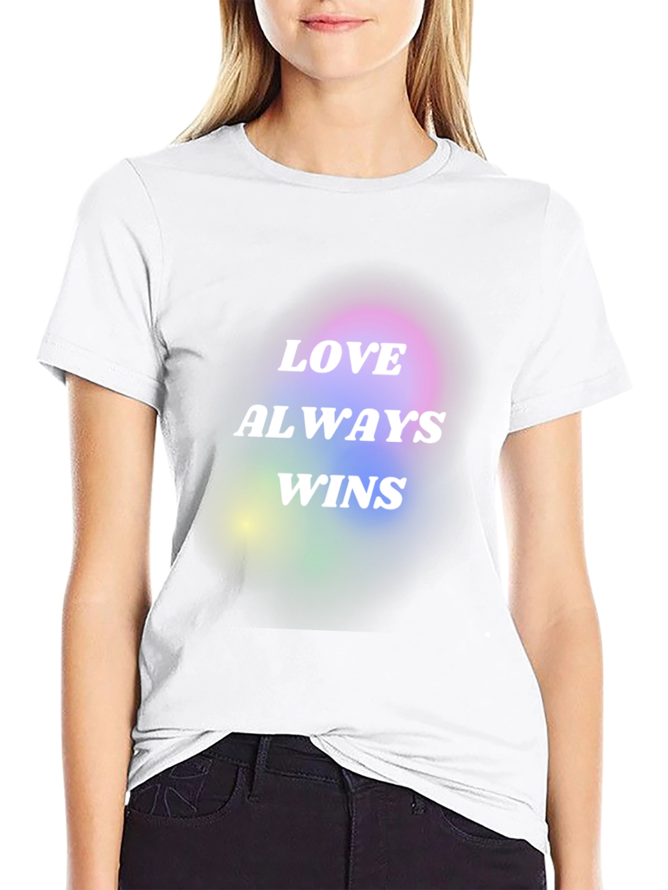 Love Always Wins Graphic Tee - Black T-Shirt