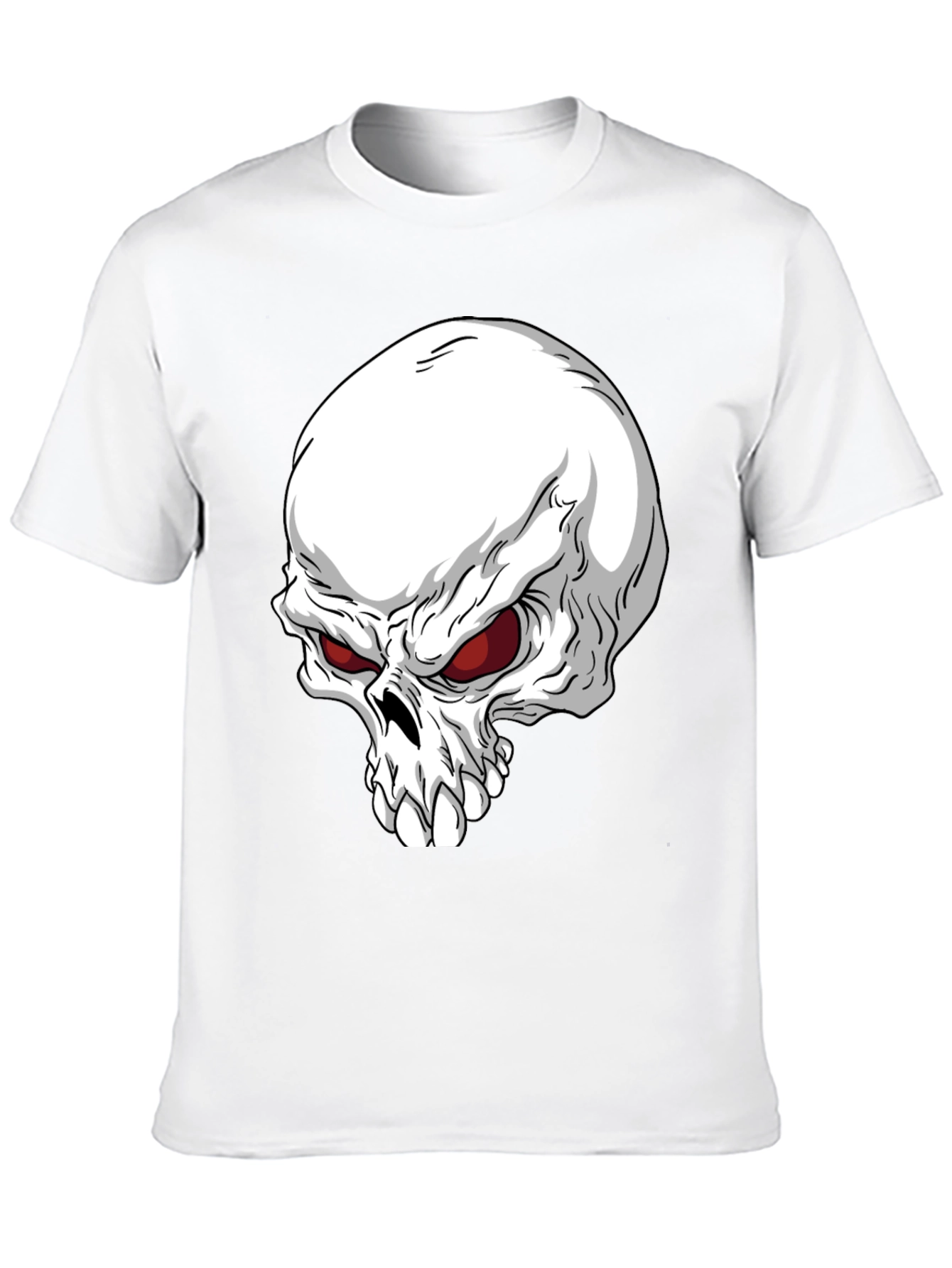 Skull Graphic T-Shirt - Mens Bold Style