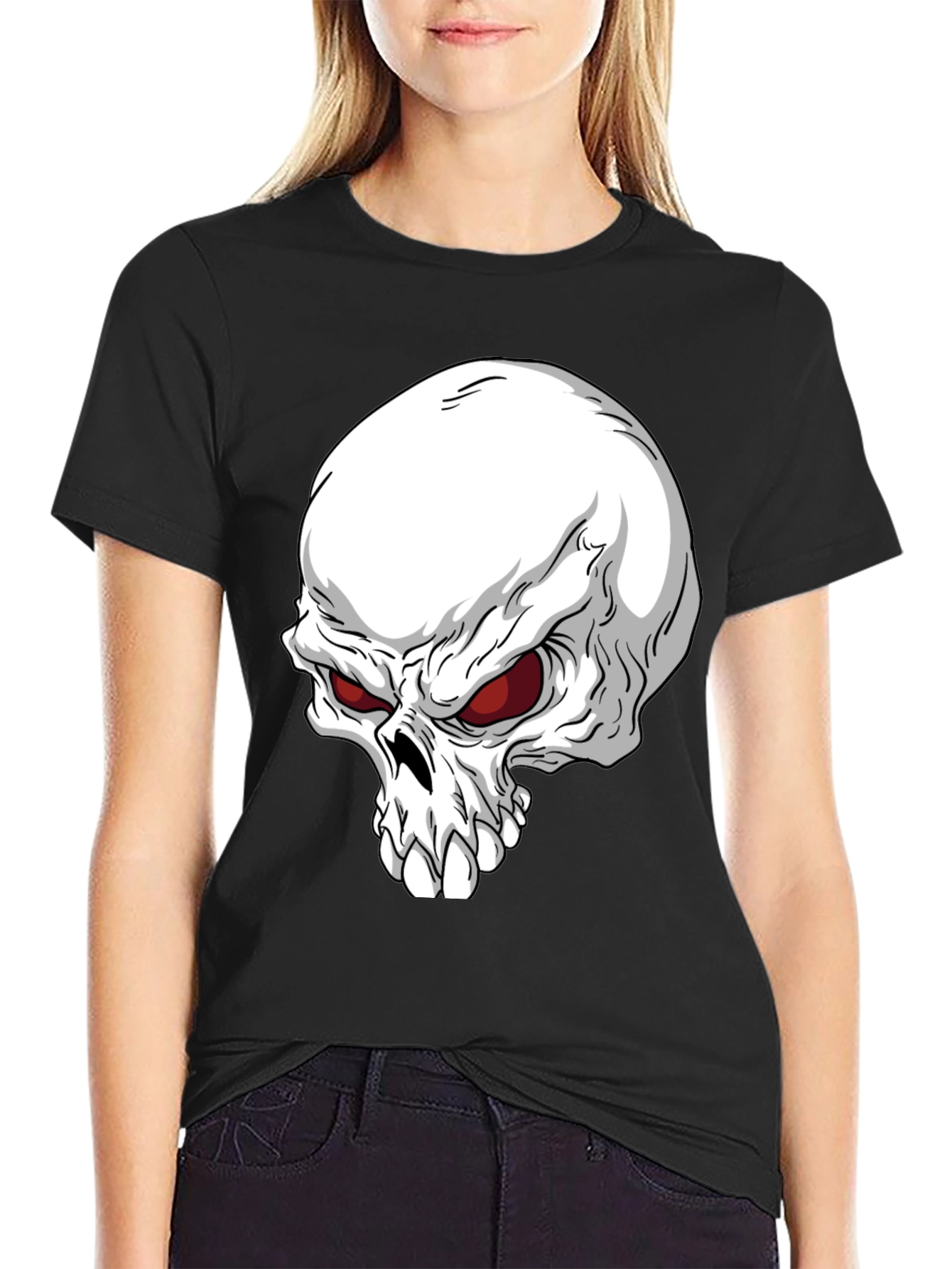 Skull Graphic T-Shirt - Mens Bold Style