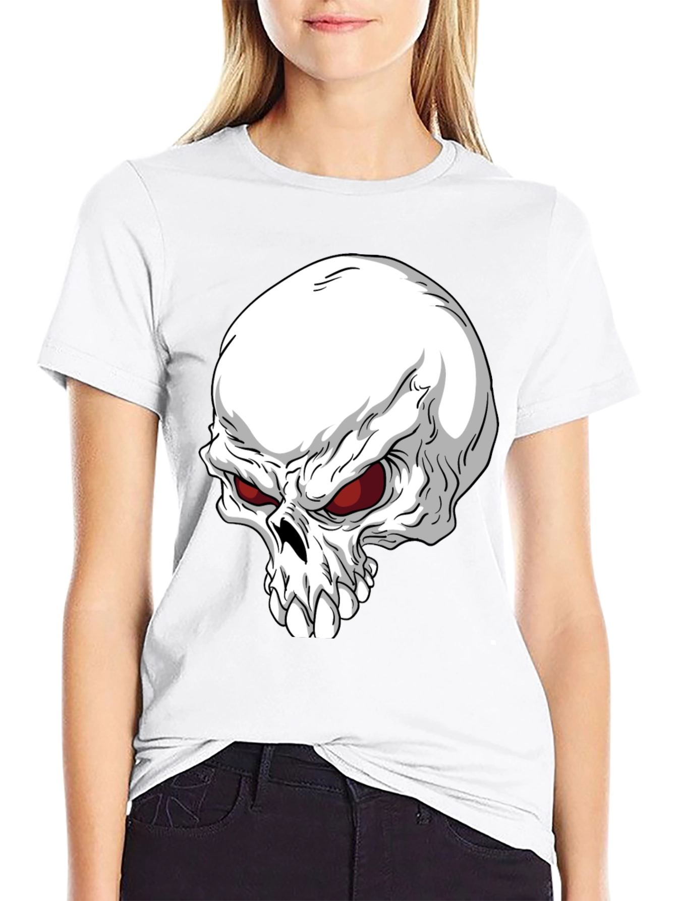 Skull Graphic T-Shirt - Mens Bold Style