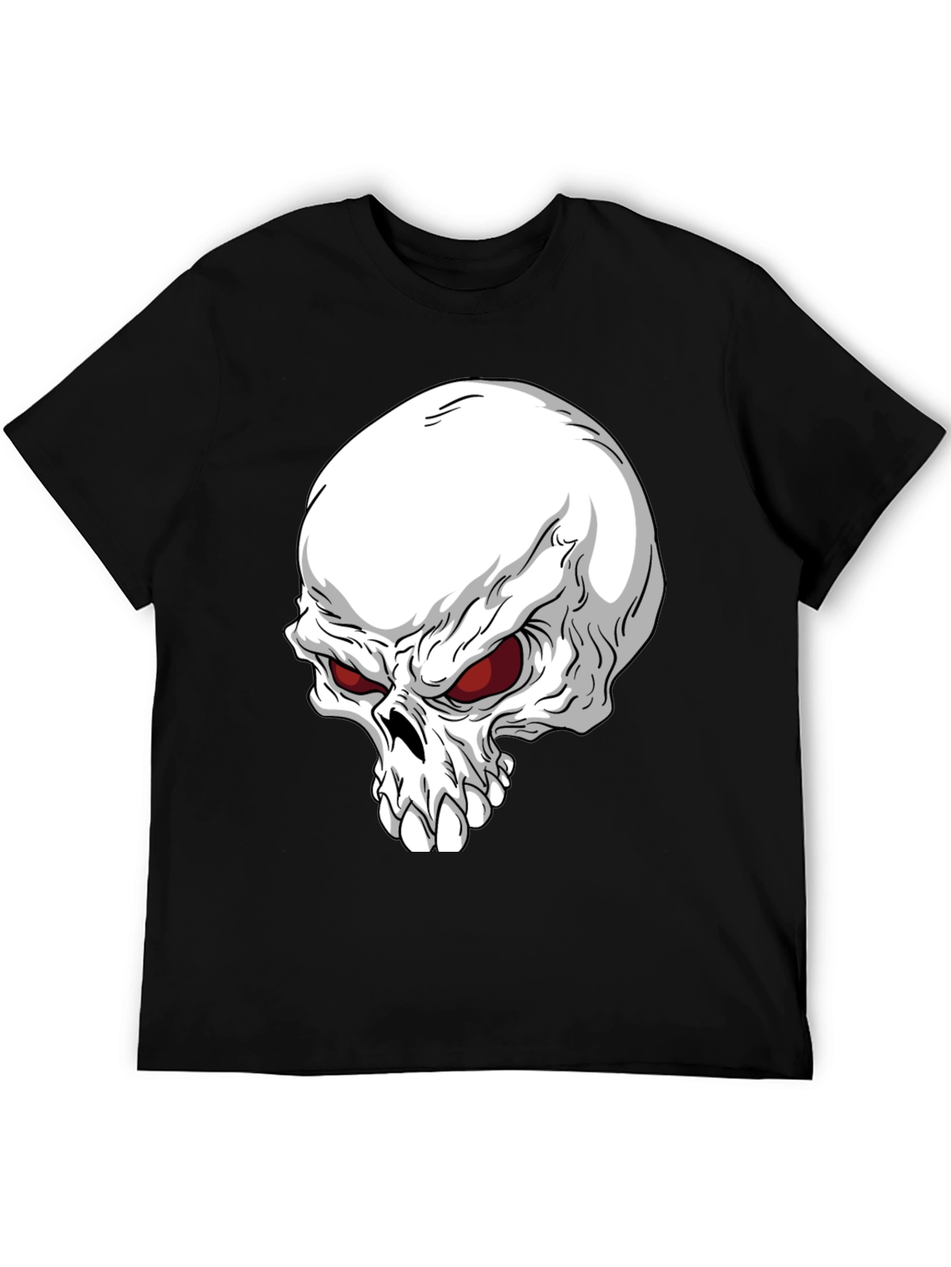 Skull Graphic T-Shirt - Mens Bold Style